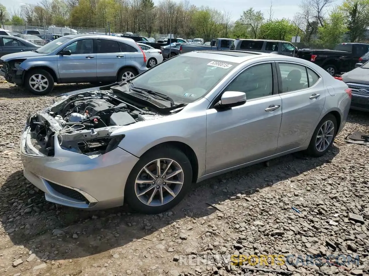 1 Фотография поврежденного автомобиля 19UUB1F33KA004822 ACURA TLX 2019