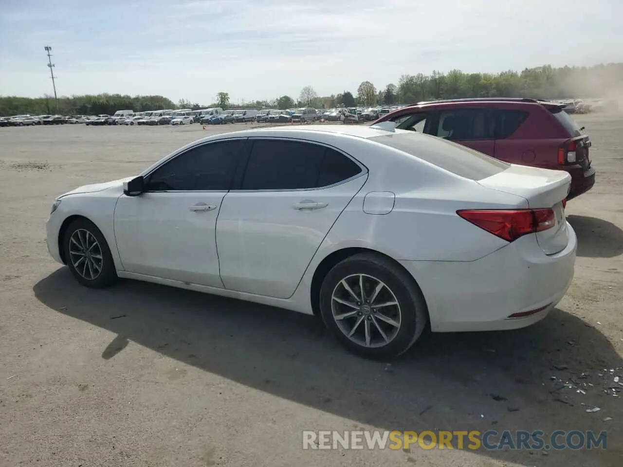2 Photograph of a damaged car 19UUB1F33KA007915 ACURA TLX 2019