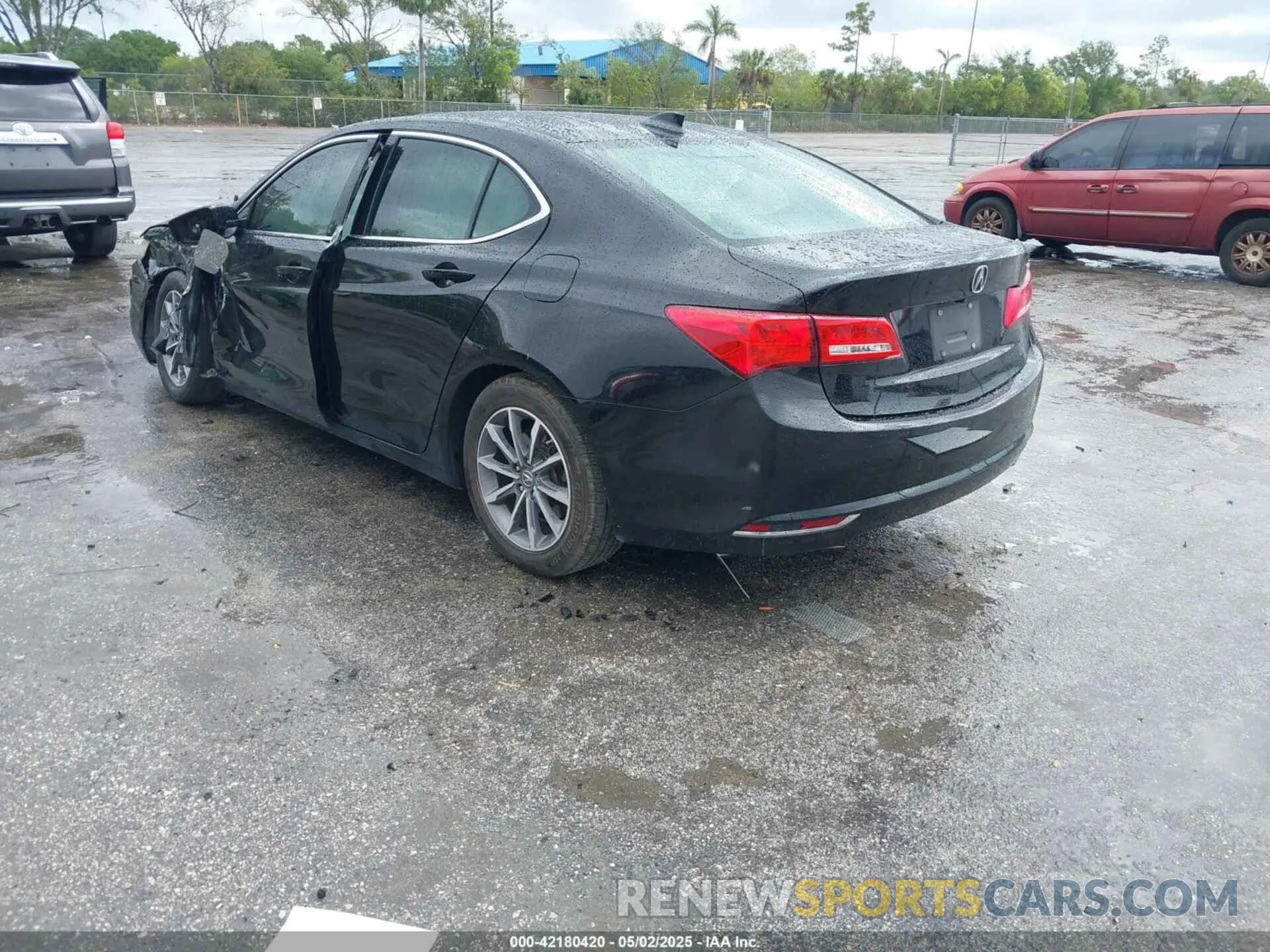 3 Photograph of a damaged car 19UUB1F33KA010488 ACURA TLX 2019