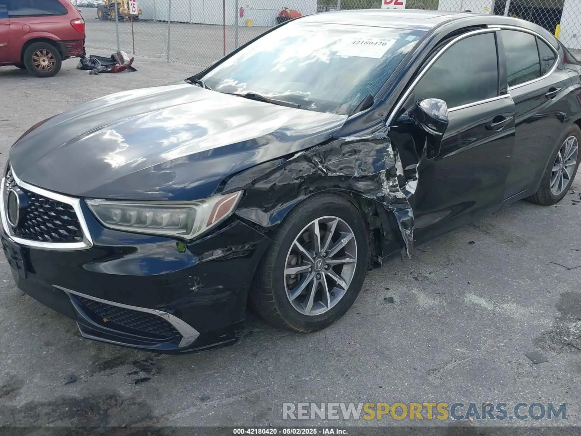 6 Photograph of a damaged car 19UUB1F33KA010488 ACURA TLX 2019