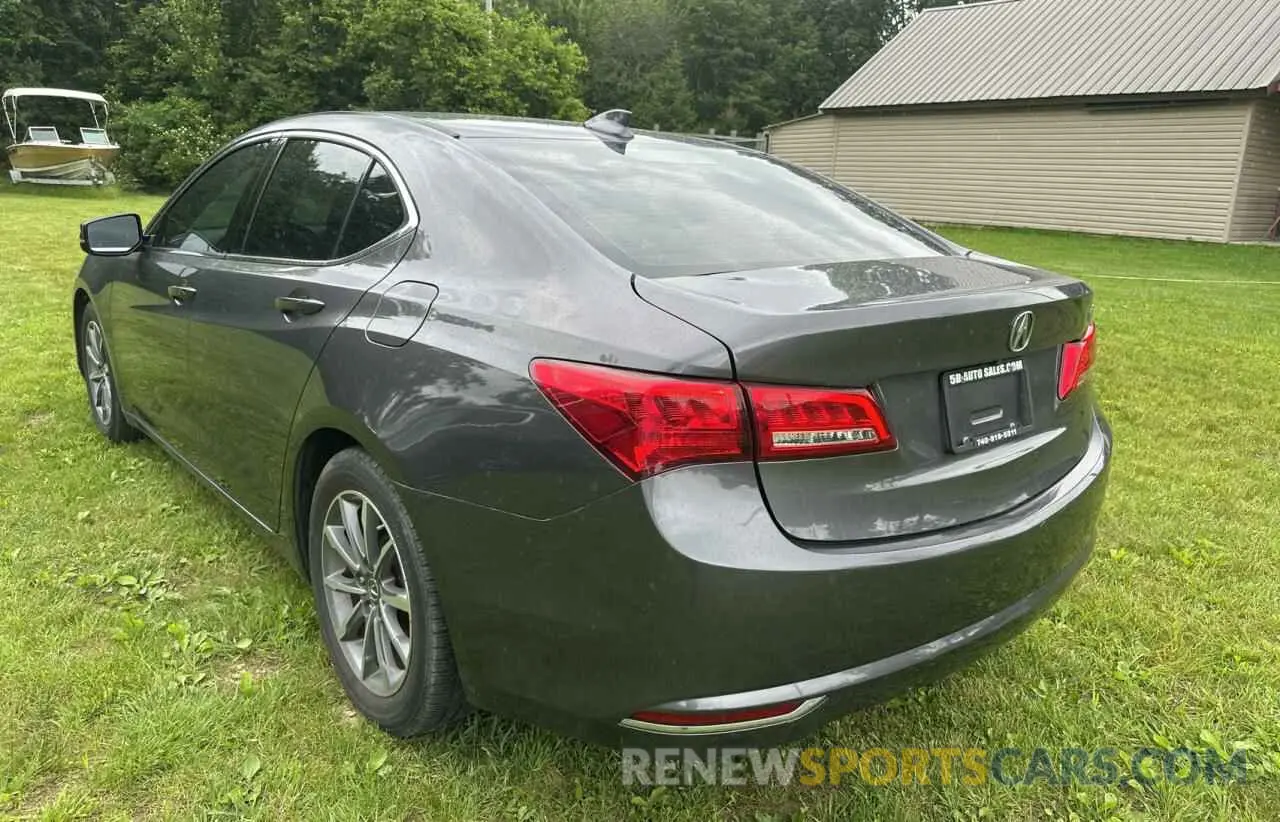3 Photograph of a damaged car 19UUB1F35KA007799 ACURA TLX 2019