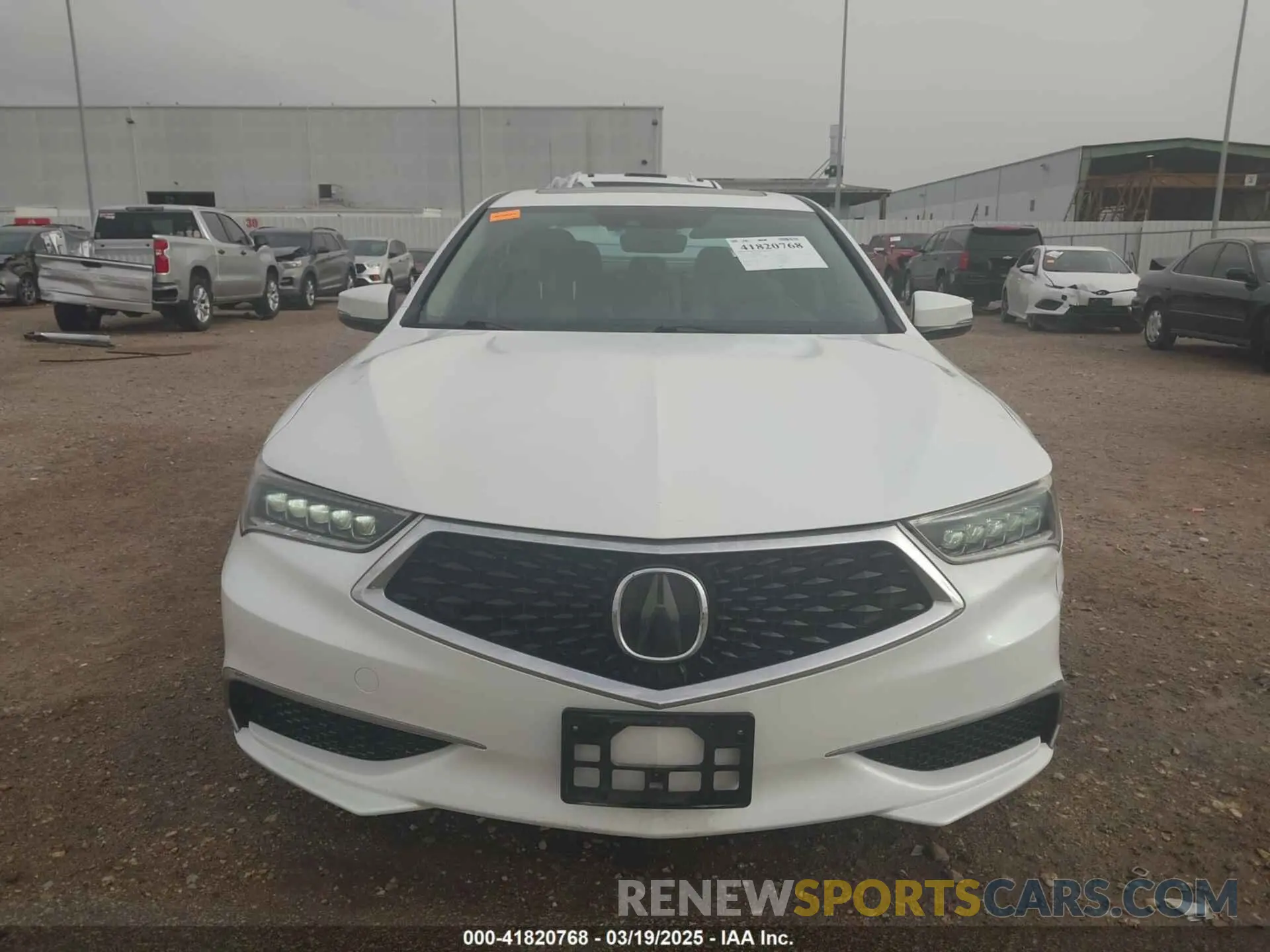 12 Фотография поврежденного автомобиля 19UUB1F36KA006211 ACURA TLX 2019