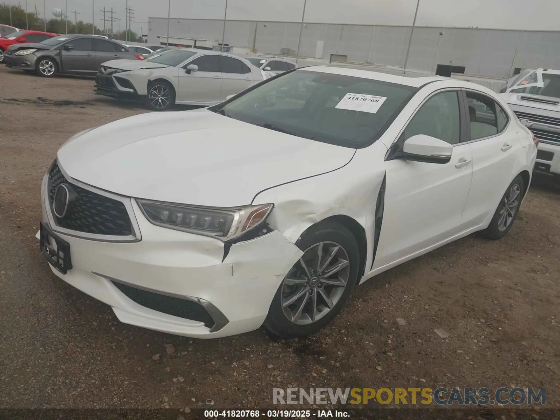 2 Фотография поврежденного автомобиля 19UUB1F36KA006211 ACURA TLX 2019