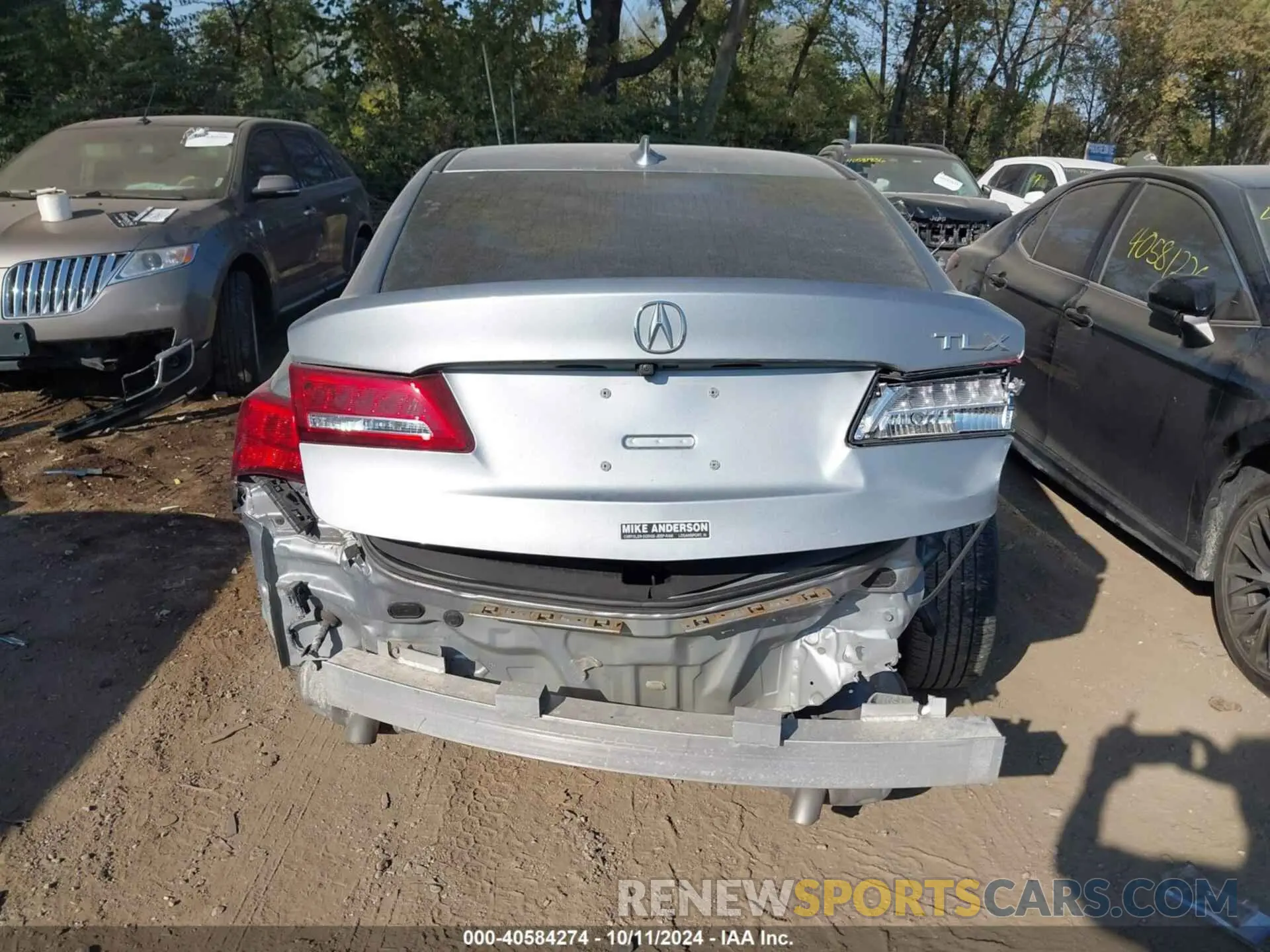 16 Photograph of a damaged car 19UUB1F3XKA009385 ACURA TLX 2019