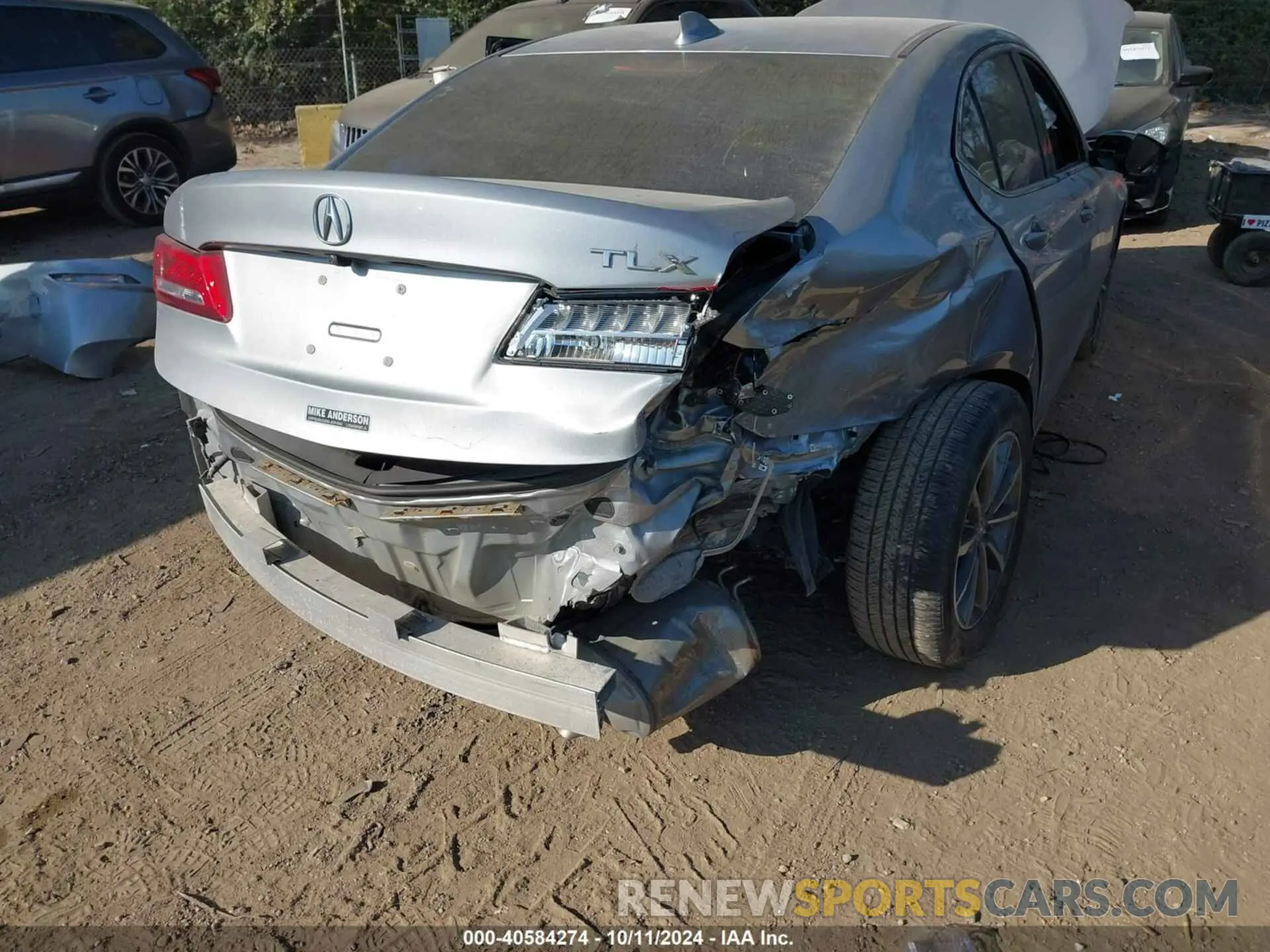 6 Photograph of a damaged car 19UUB1F3XKA009385 ACURA TLX 2019