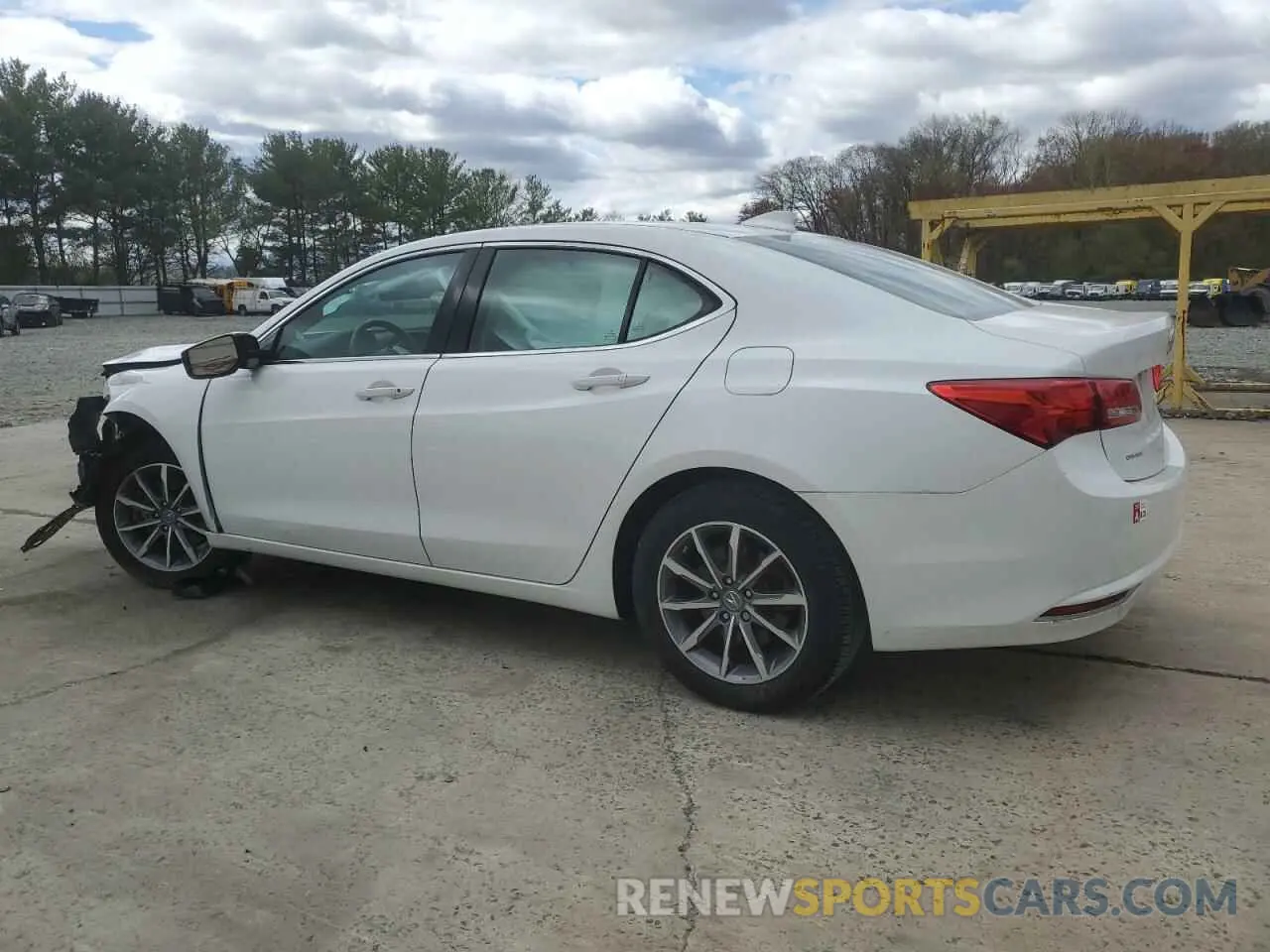 2 Photograph of a damaged car 19UUB1F53KA005132 ACURA TLX 2019