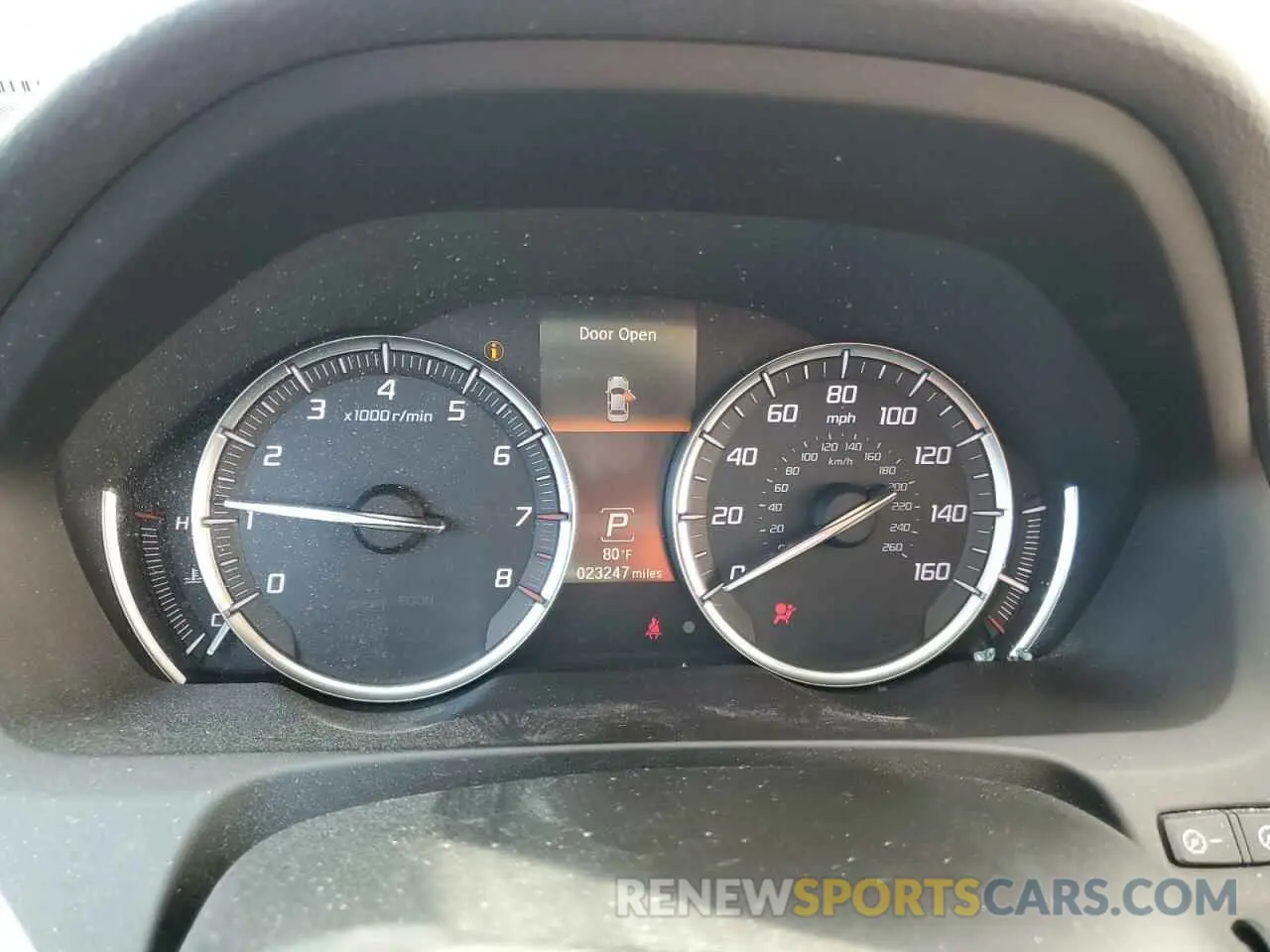 9 Photograph of a damaged car 19UUB1F54KA008377 ACURA TLX 2019
