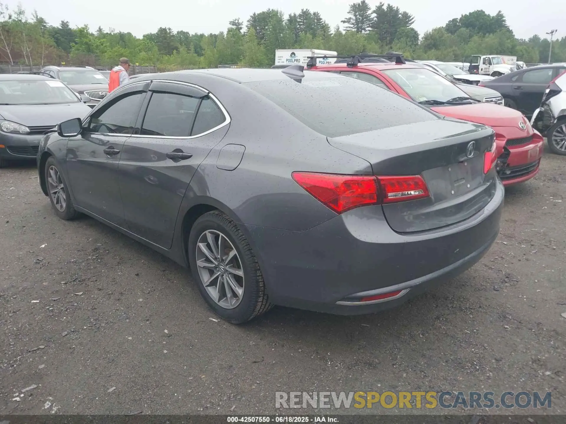 3 Photograph of a damaged car 19UUB1F54KA009075 ACURA TLX 2019