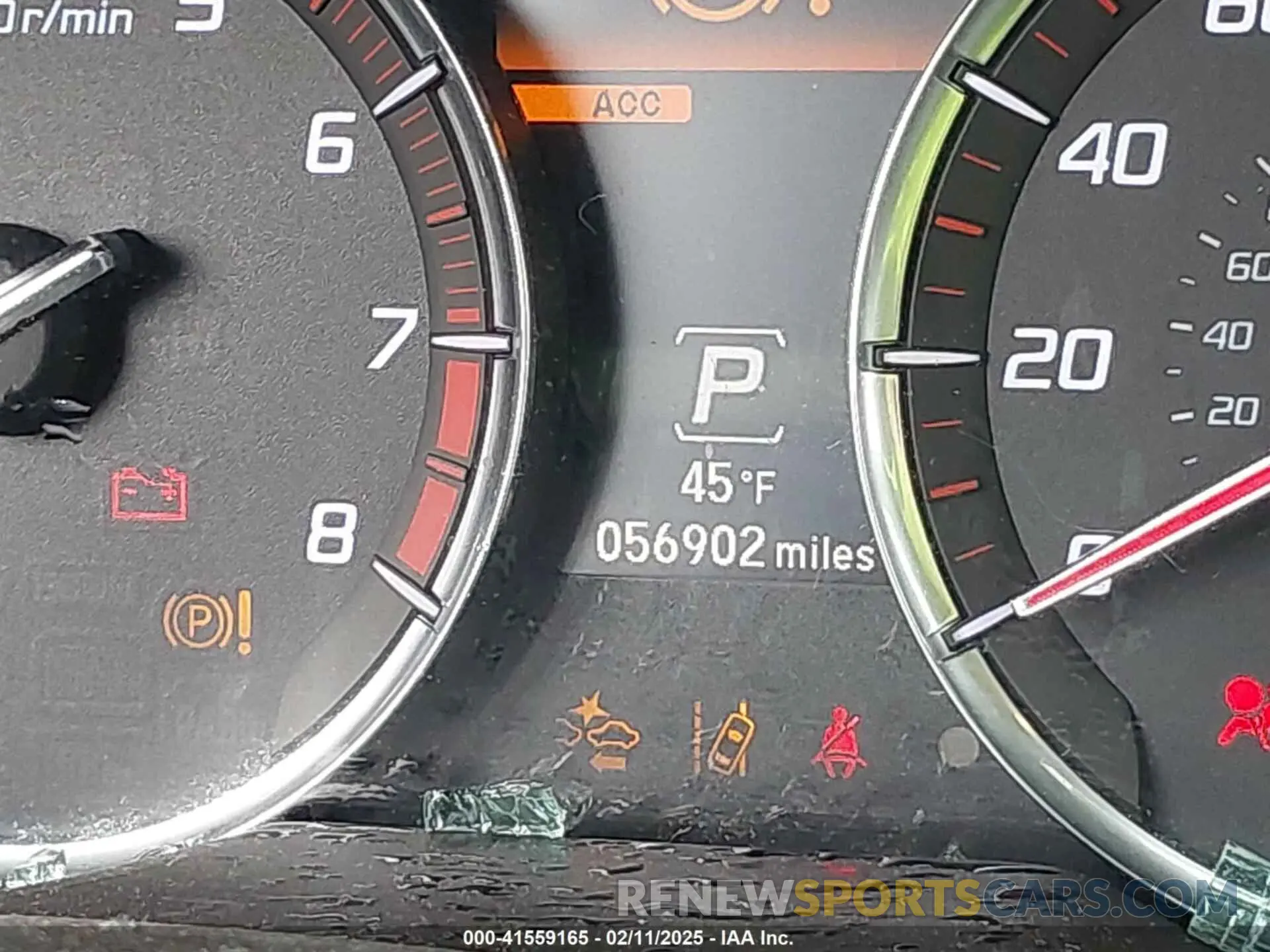 16 Photograph of a damaged car 19UUB1F60KA005081 ACURA TLX 2019