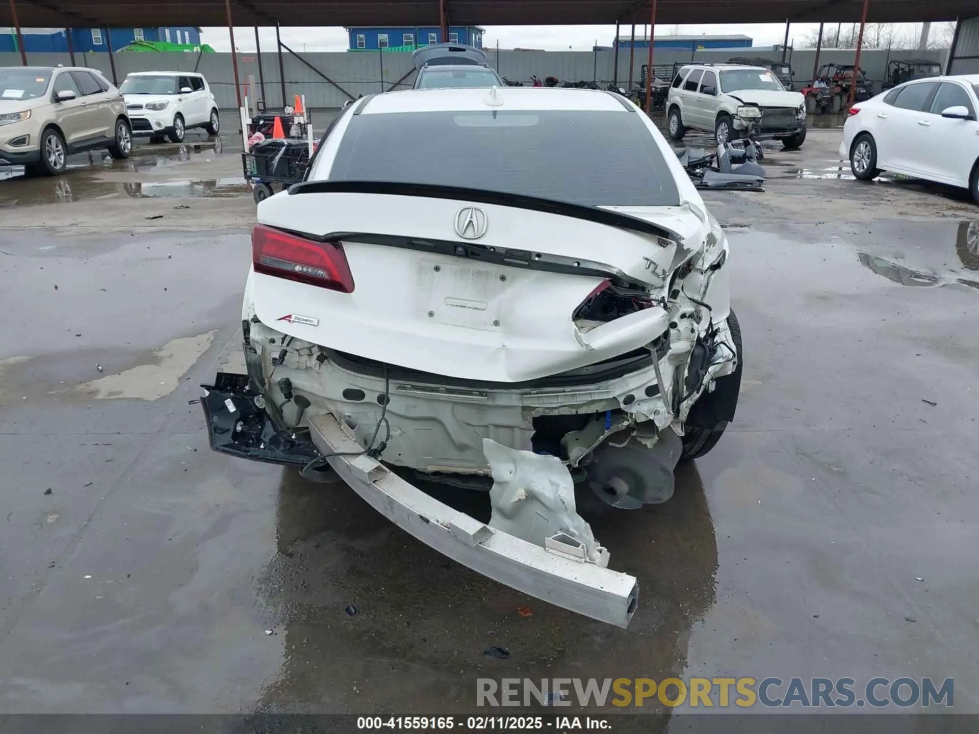 17 Photograph of a damaged car 19UUB1F60KA005081 ACURA TLX 2019