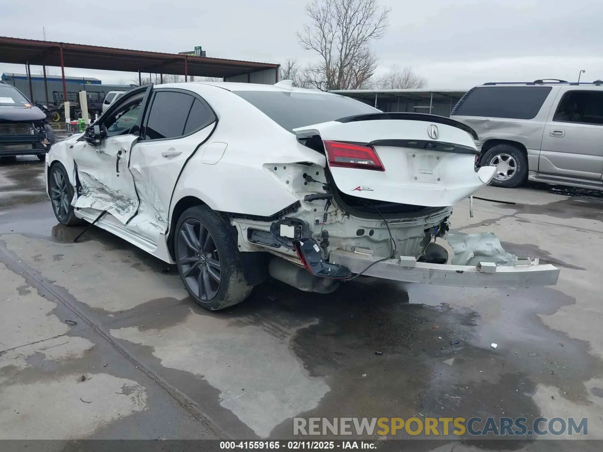 3 Photograph of a damaged car 19UUB1F60KA005081 ACURA TLX 2019