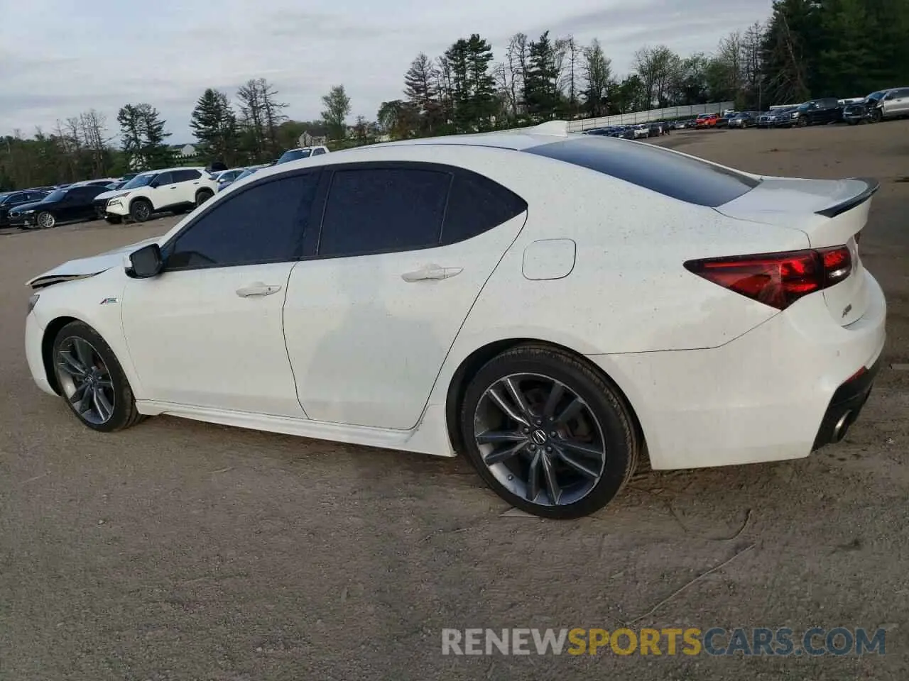 2 Photograph of a damaged car 19UUB1F63KA001901 ACURA TLX 2019