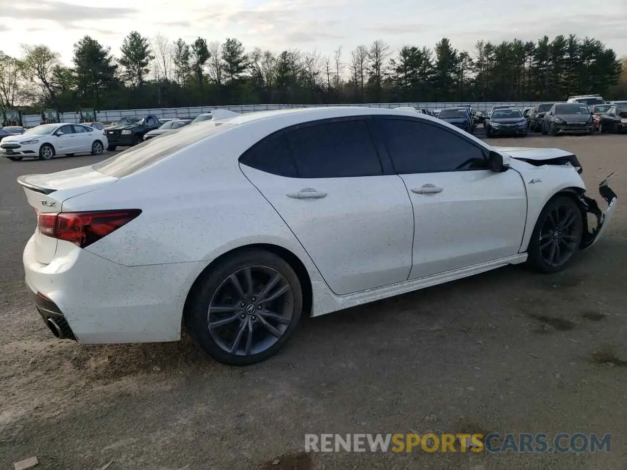 3 Photograph of a damaged car 19UUB1F63KA001901 ACURA TLX 2019