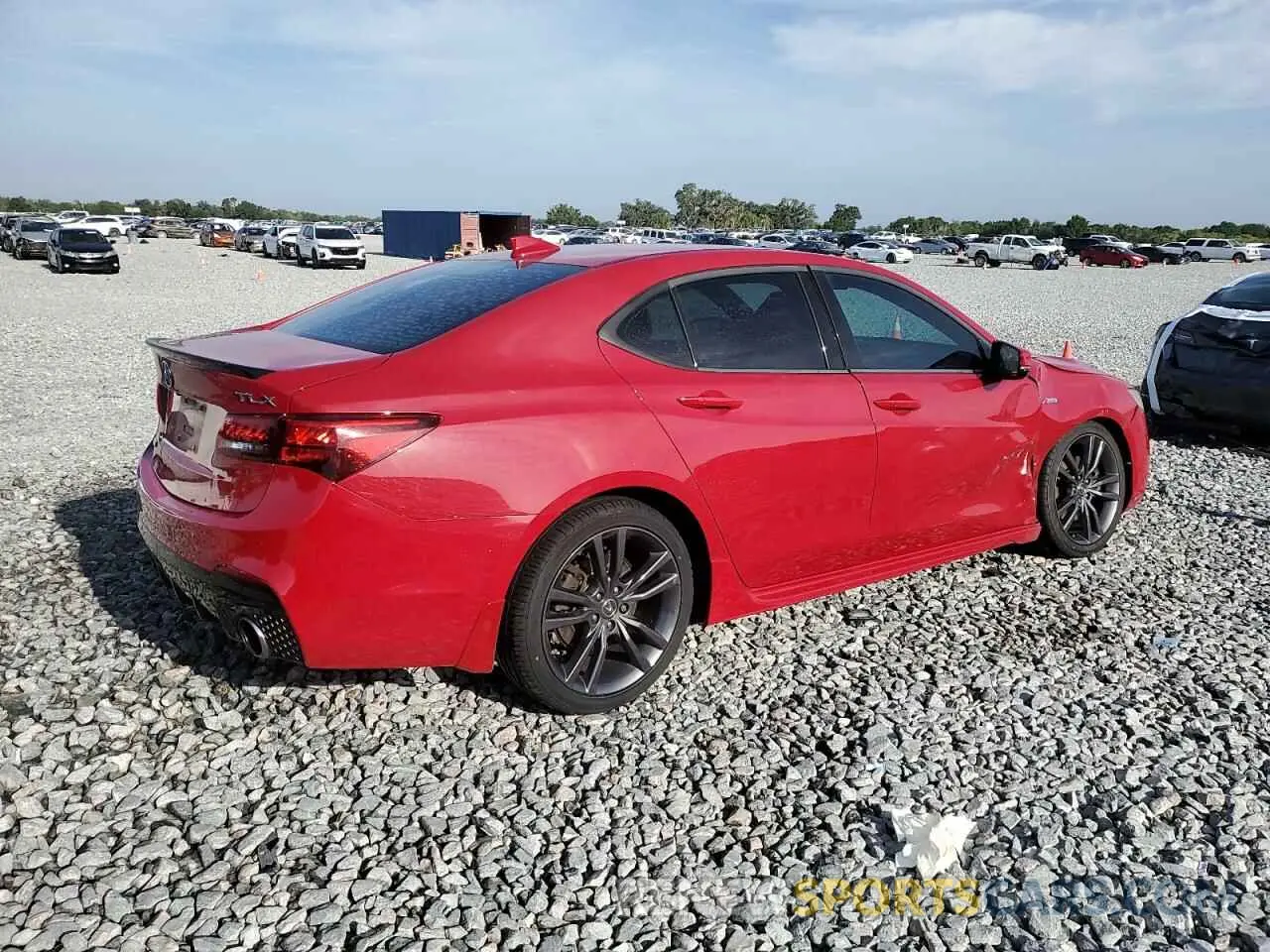 3 Photograph of a damaged car 19UUB1F63KA002899 ACURA TLX 2019