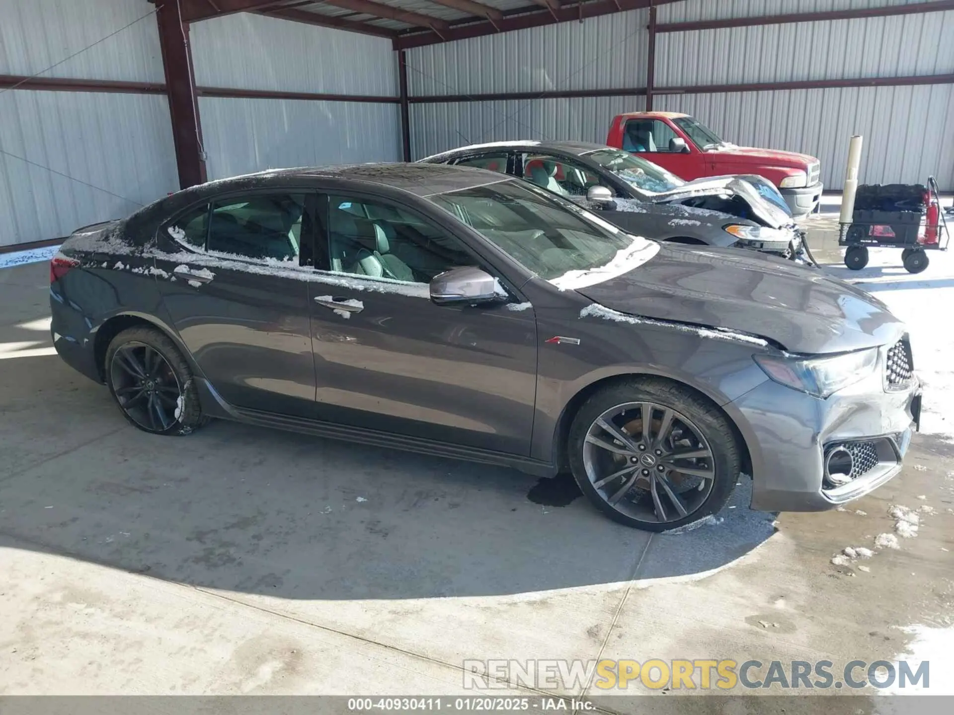 12 Photograph of a damaged car 19UUB1F64KA001793 ACURA TLX 2019