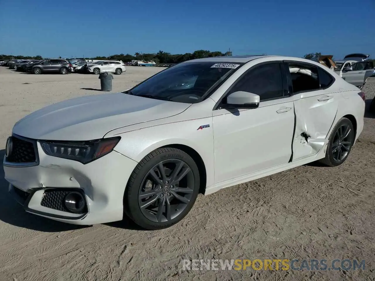 1 Фотография поврежденного автомобиля 19UUB1F65KA005478 ACURA TLX 2019