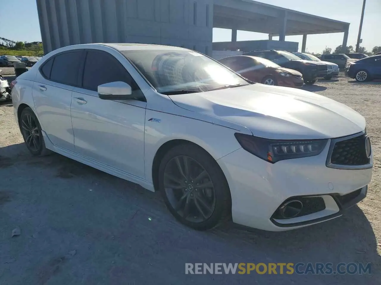 4 Фотография поврежденного автомобиля 19UUB1F65KA005478 ACURA TLX 2019