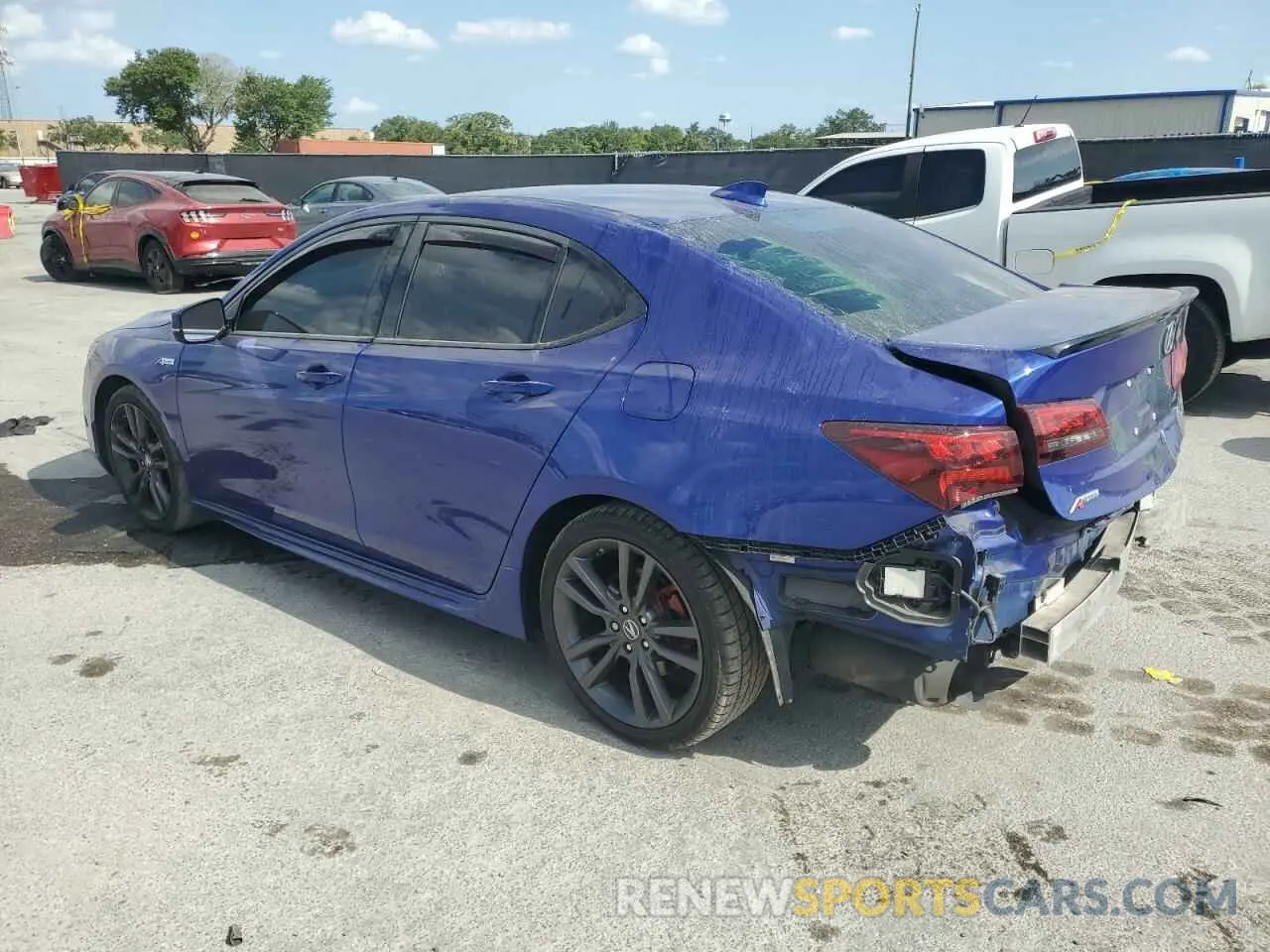 2 Фотография поврежденного автомобиля 19UUB1F68KA003322 ACURA TLX 2019