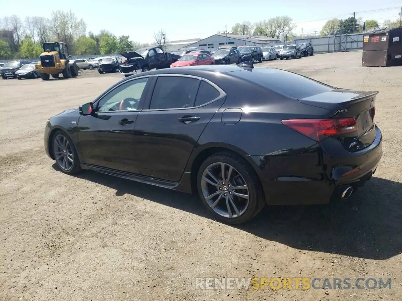 2 Photograph of a damaged car 19UUB1F68KA004325 ACURA TLX 2019