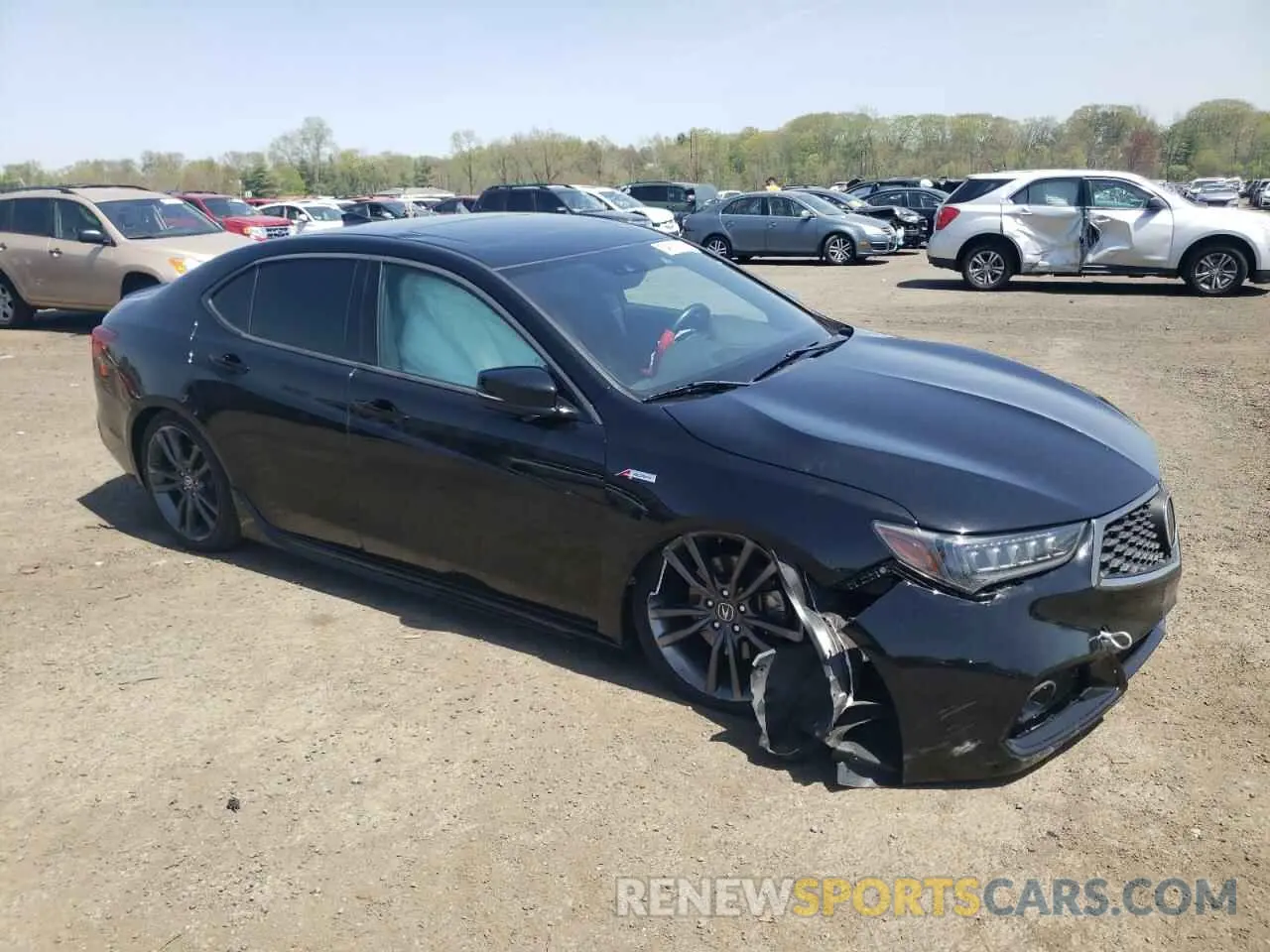 4 Photograph of a damaged car 19UUB1F68KA004325 ACURA TLX 2019