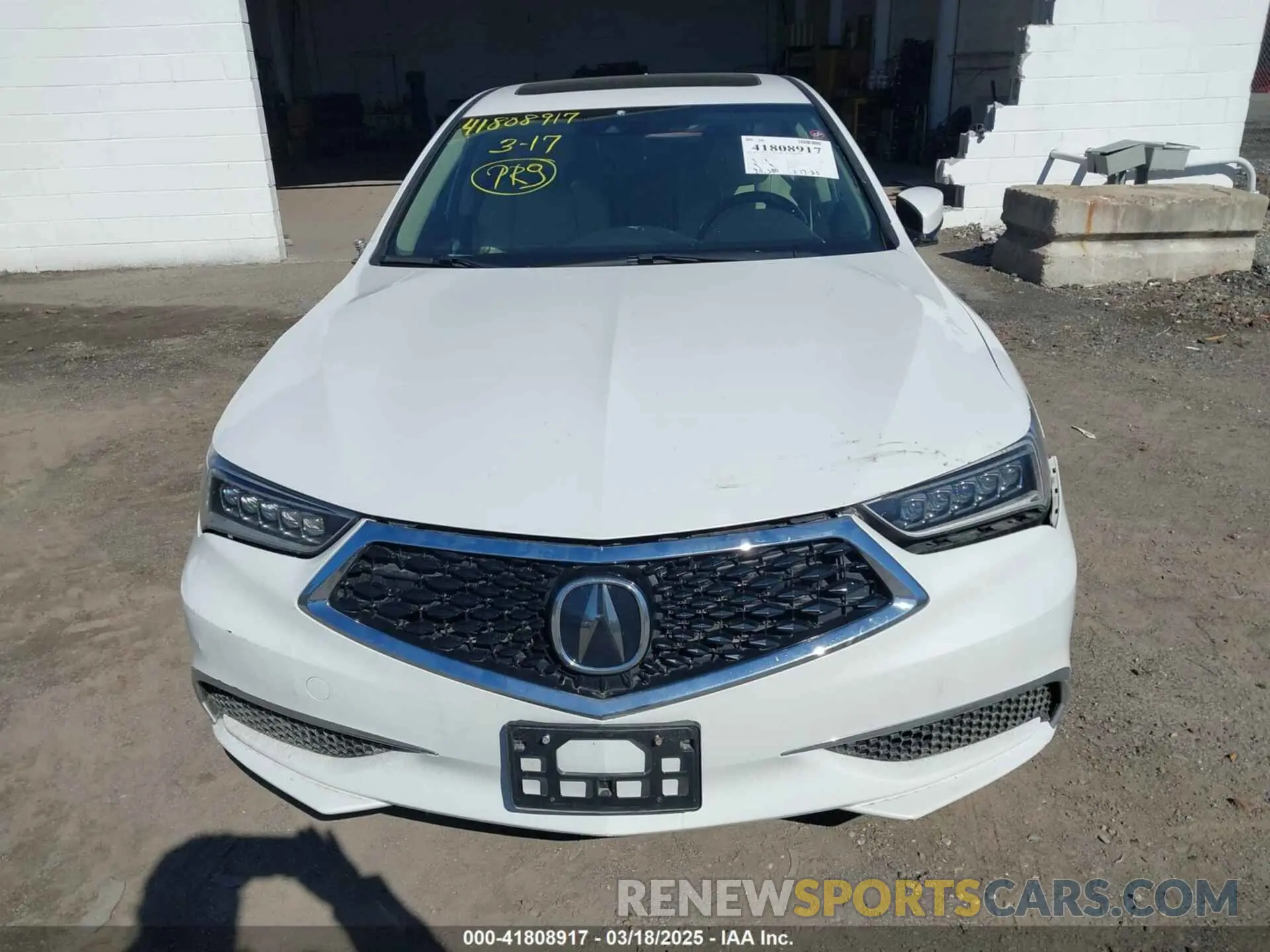 12 Фотография поврежденного автомобиля 19UUB2F33KA003854 ACURA TLX 2019