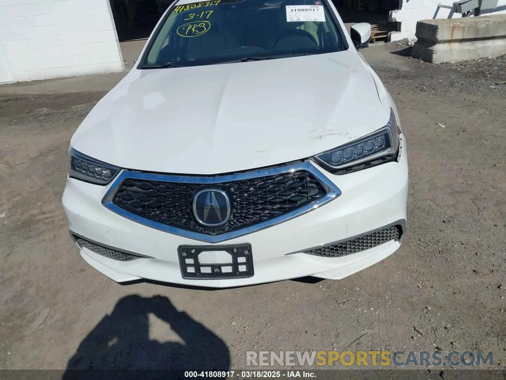 6 Фотография поврежденного автомобиля 19UUB2F33KA003854 ACURA TLX 2019
