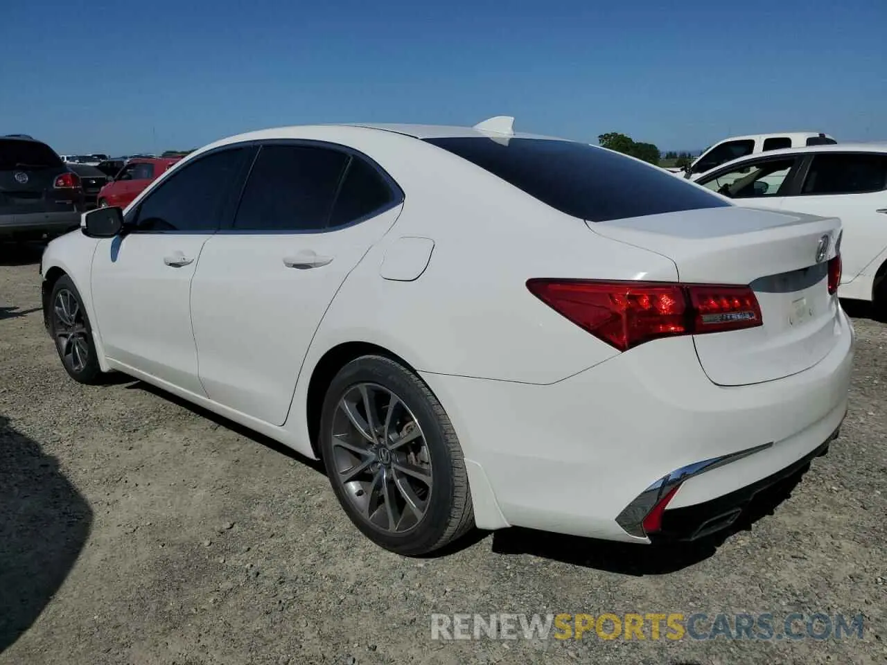 2 Photograph of a damaged car 19UUB2F34KA001658 ACURA TLX 2019
