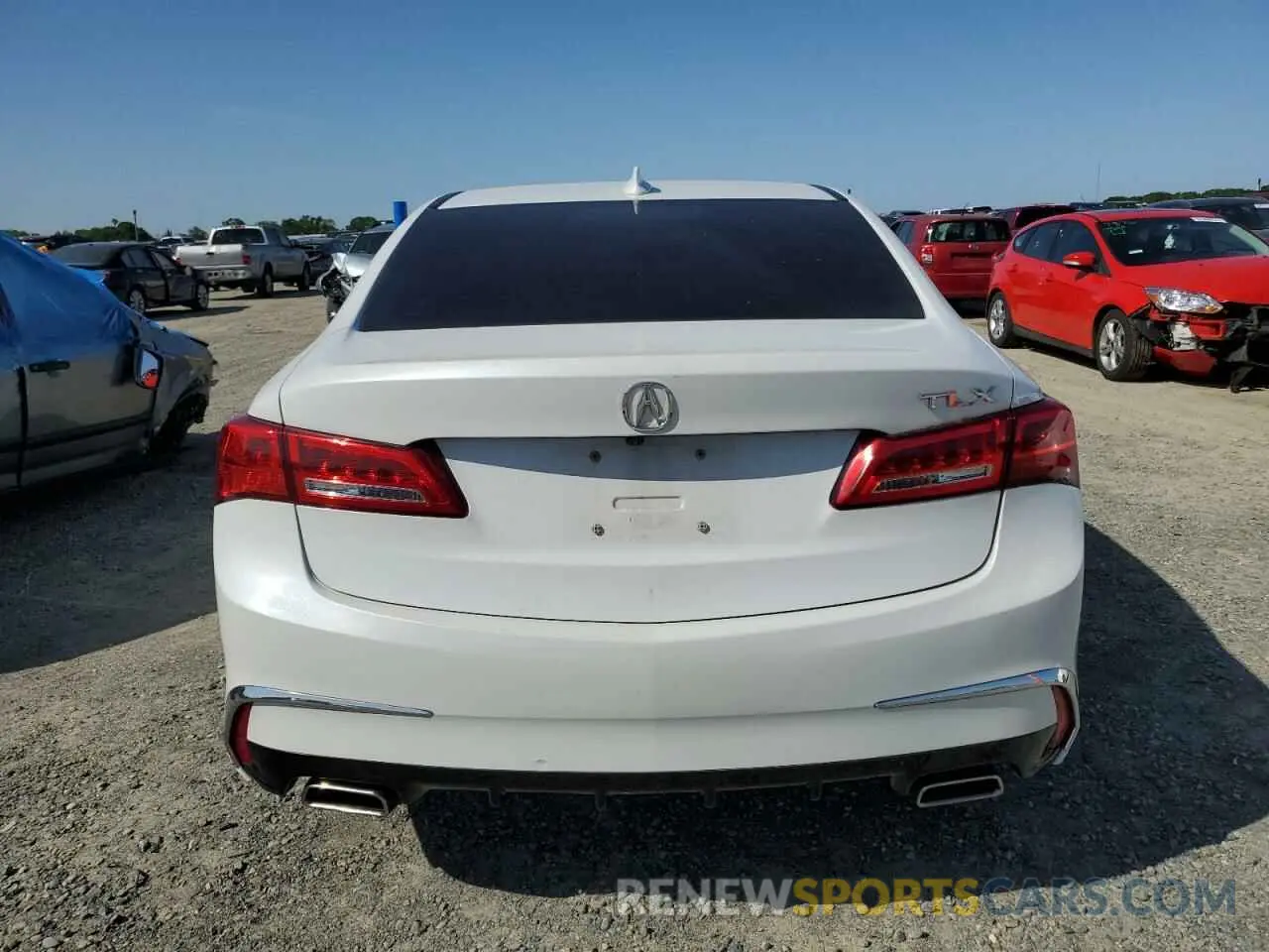 6 Photograph of a damaged car 19UUB2F34KA001658 ACURA TLX 2019
