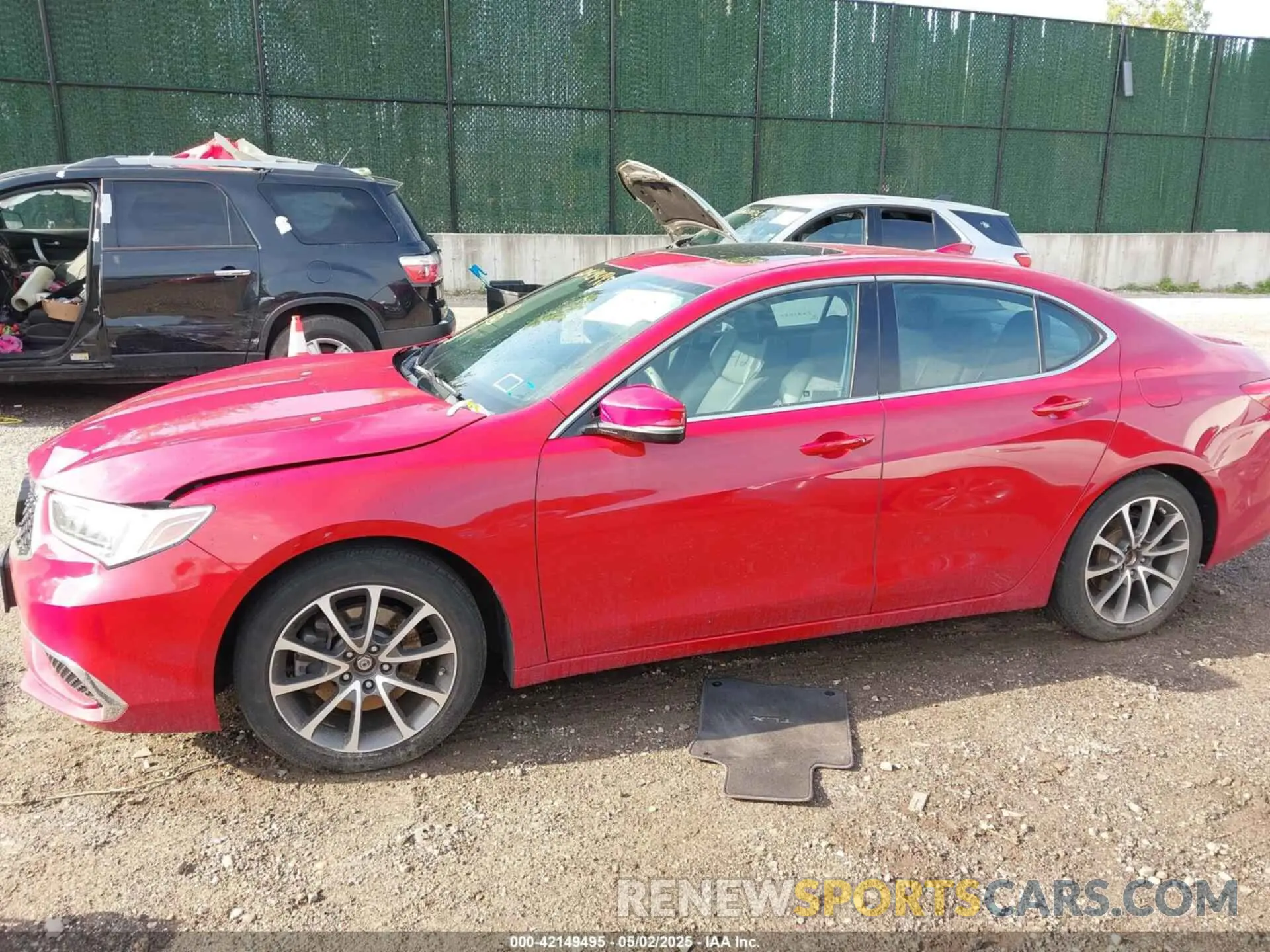 14 Photograph of a damaged car 19UUB2F37KA005185 ACURA TLX 2019