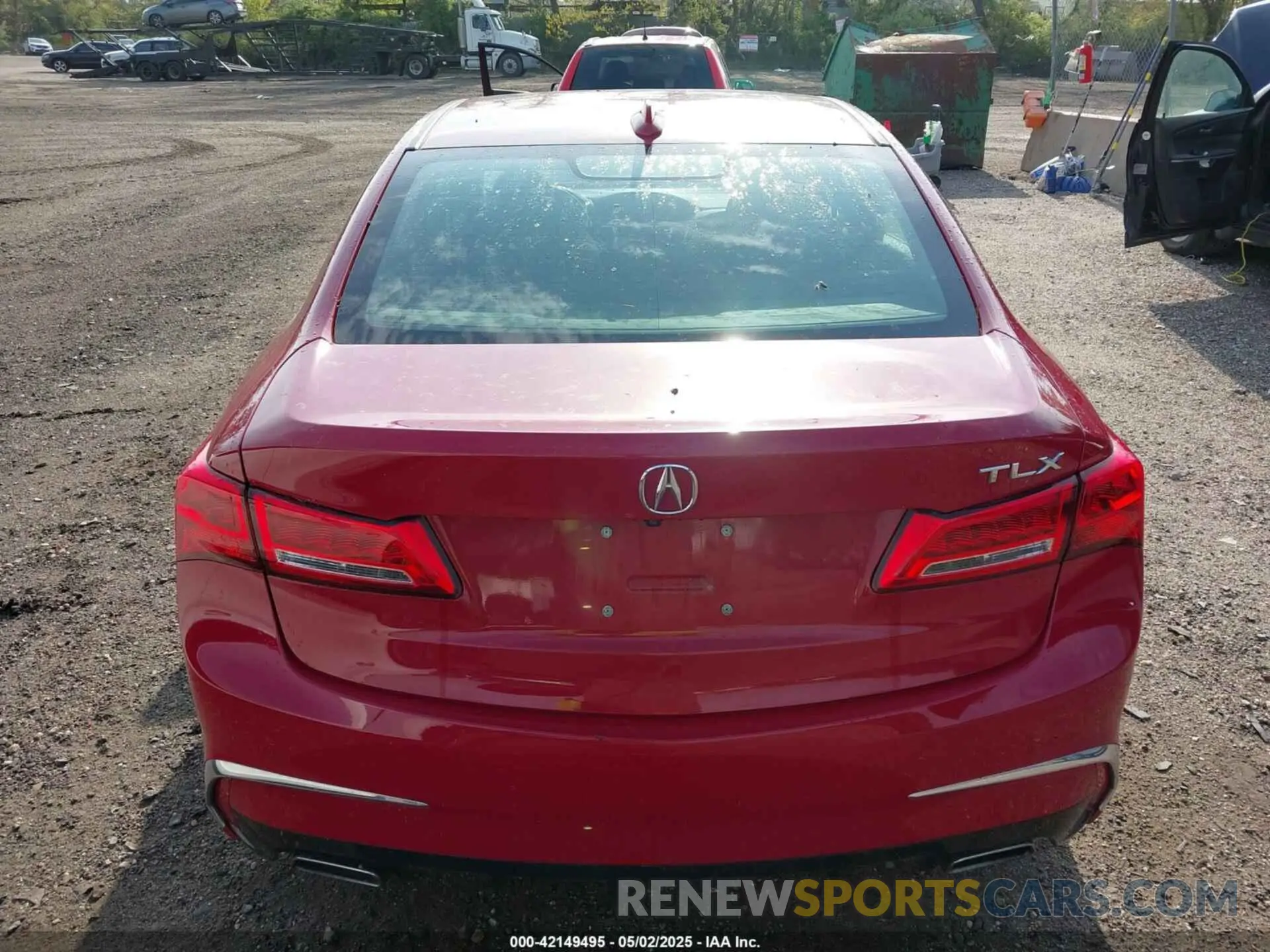 16 Photograph of a damaged car 19UUB2F37KA005185 ACURA TLX 2019