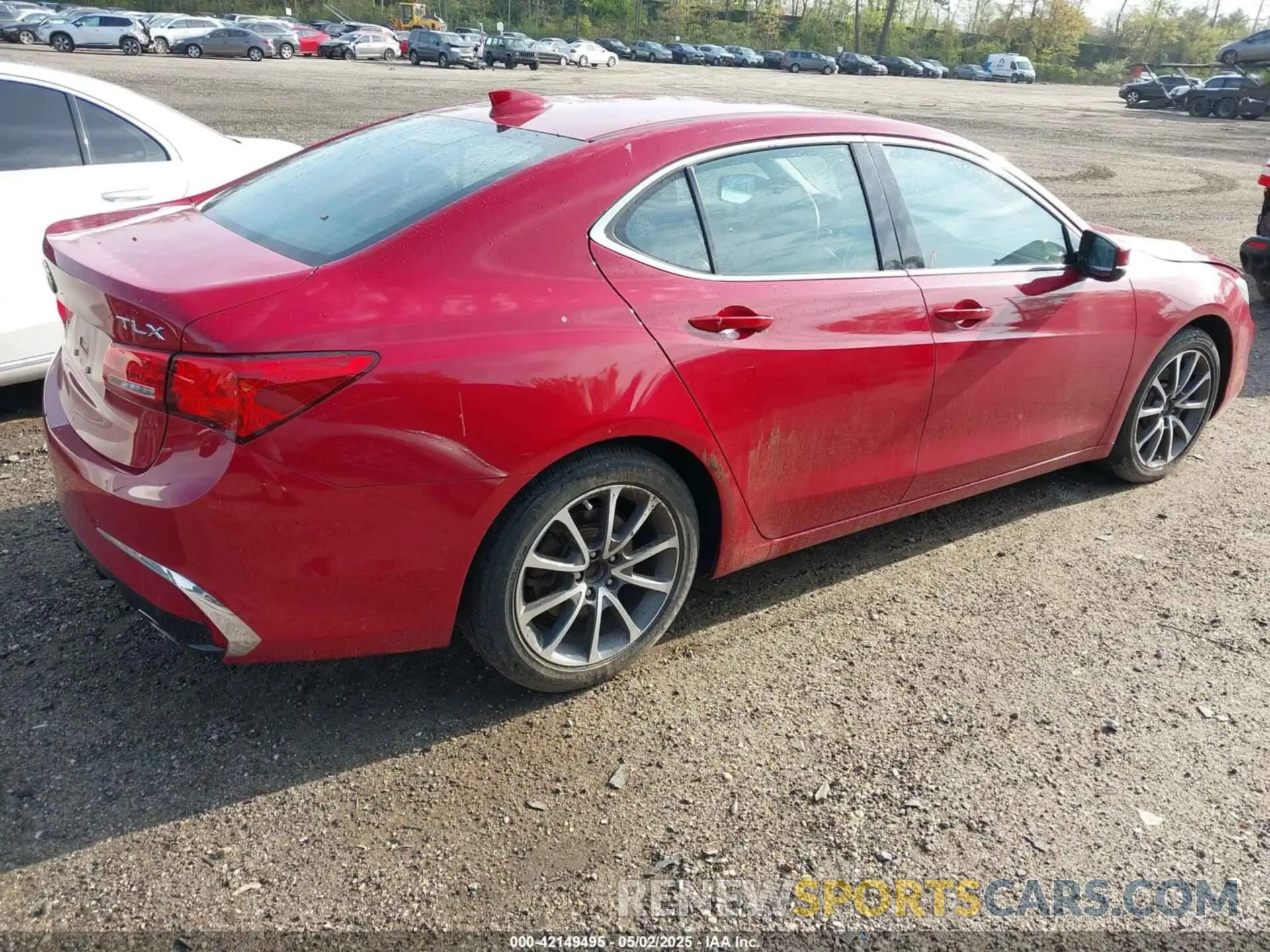 4 Photograph of a damaged car 19UUB2F37KA005185 ACURA TLX 2019