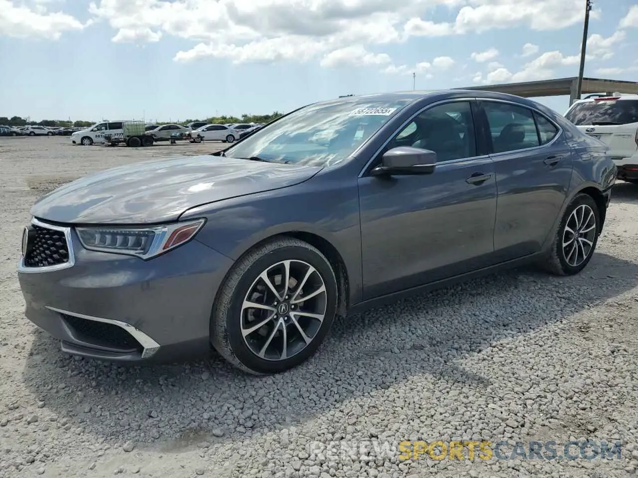 1 Photograph of a damaged car 19UUB2F3XKA009702 ACURA TLX 2019