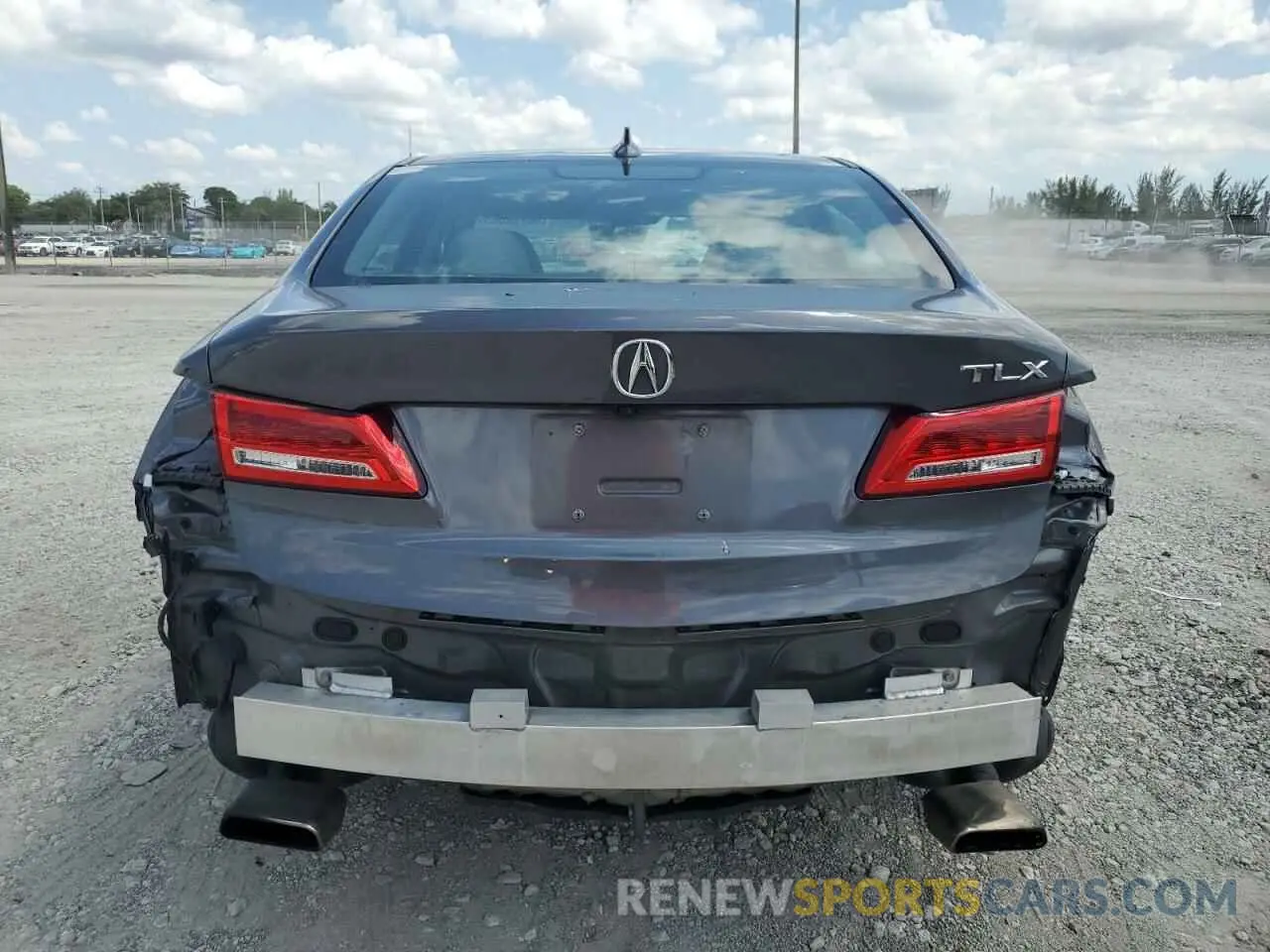 6 Photograph of a damaged car 19UUB2F3XKA009702 ACURA TLX 2019