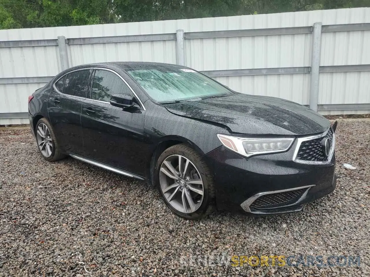 4 Photograph of a damaged car 19UUB2F40KA003402 ACURA TLX 2019