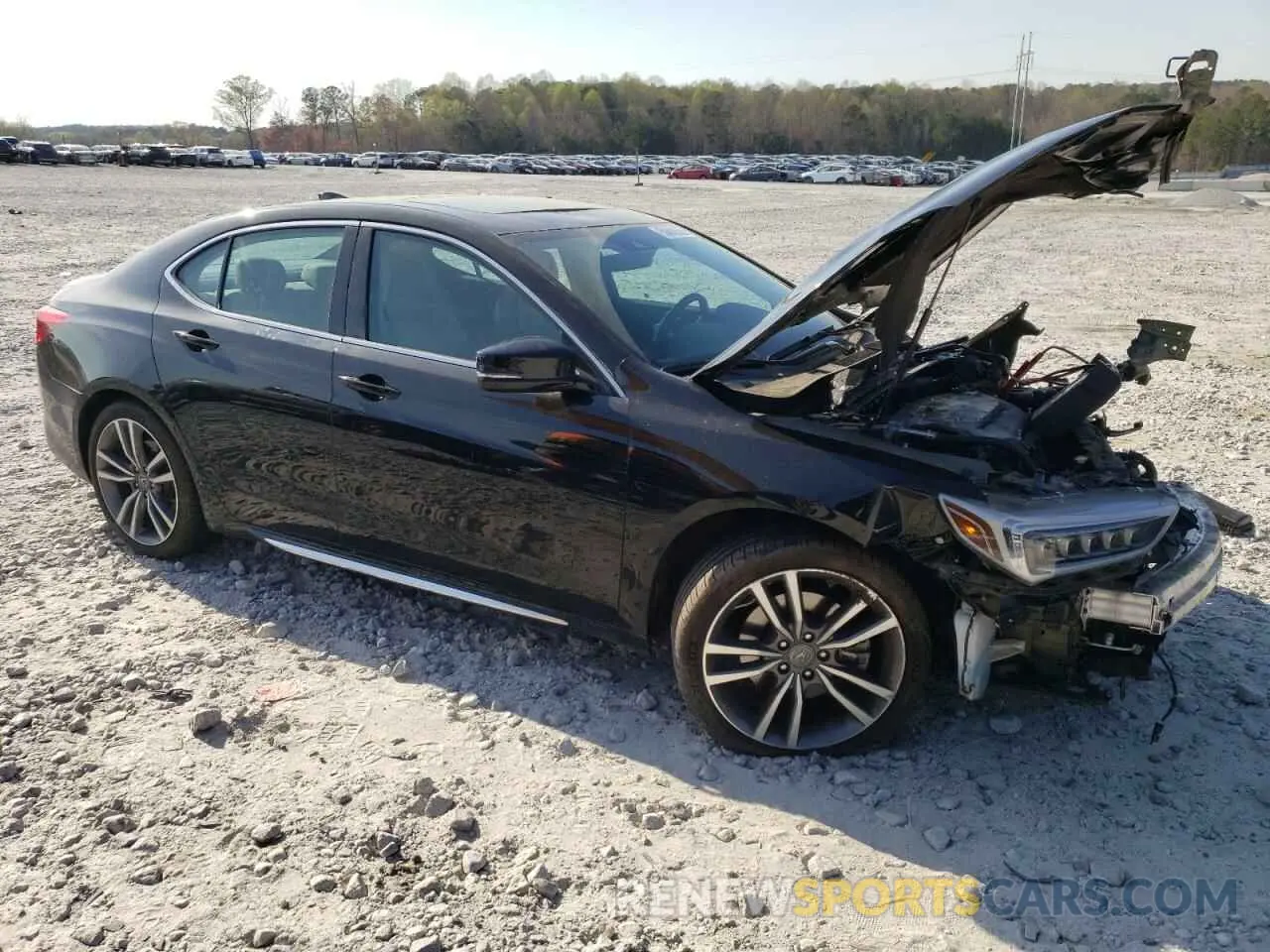 4 Фотография поврежденного автомобиля 19UUB2F41KA008088 ACURA TLX 2019