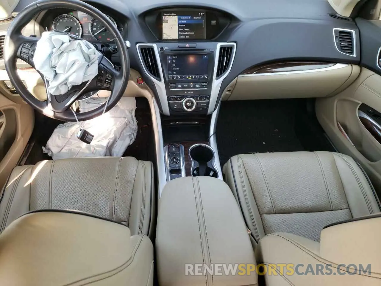 8 Фотография поврежденного автомобиля 19UUB2F41KA008088 ACURA TLX 2019