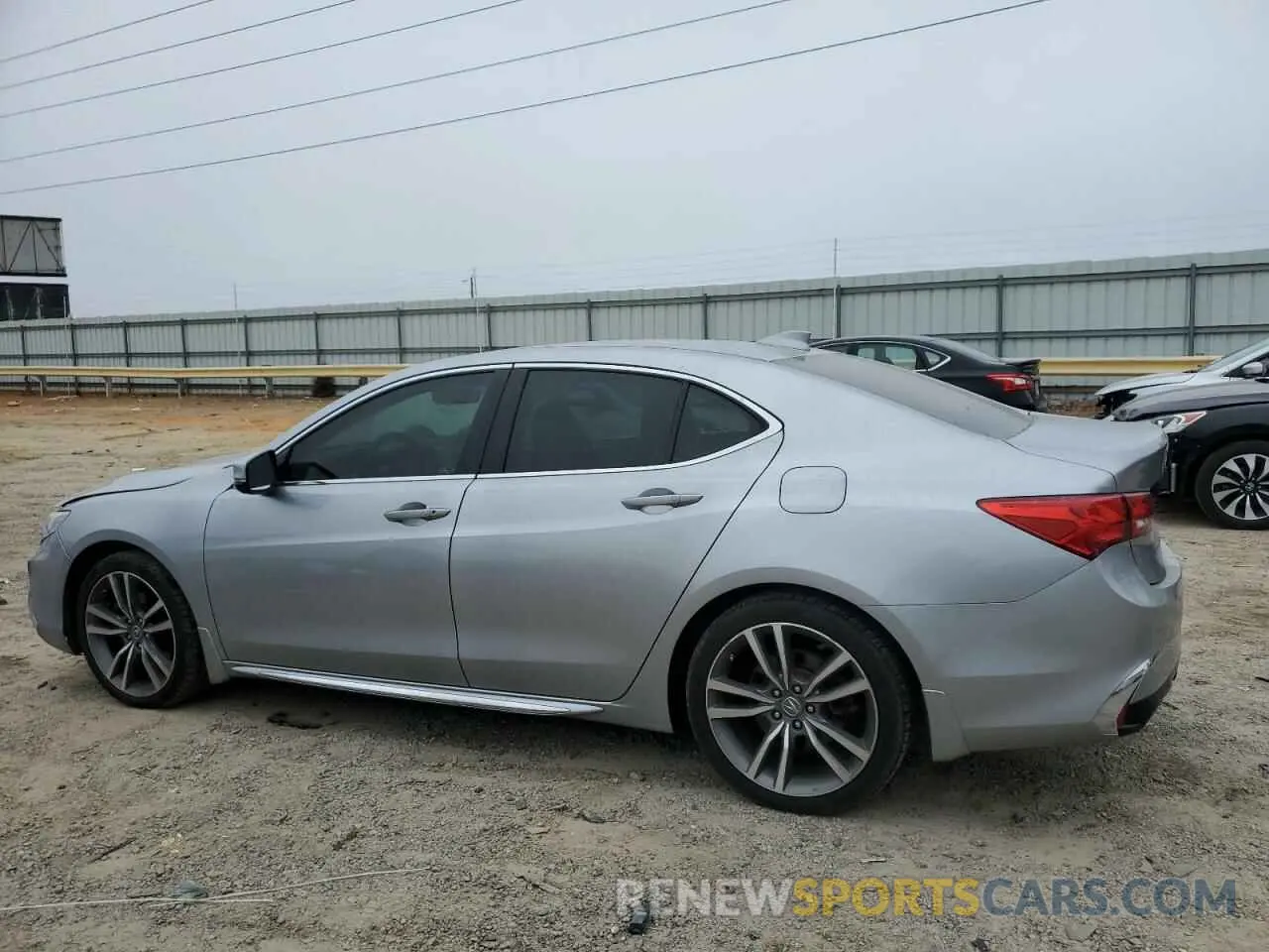 2 Photograph of a damaged car 19UUB2F42KA006124 ACURA TLX 2019