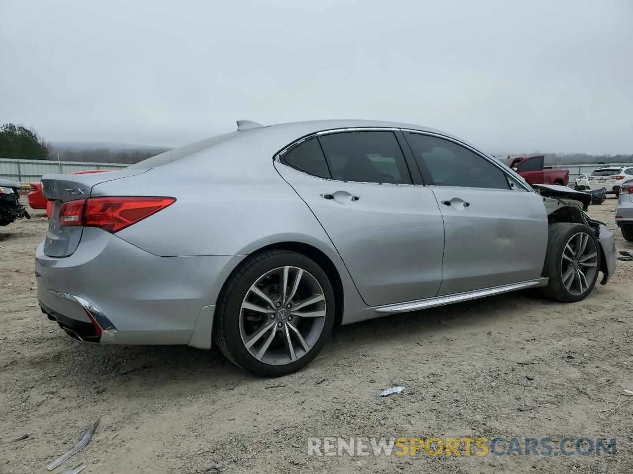 3 Photograph of a damaged car 19UUB2F42KA006124 ACURA TLX 2019