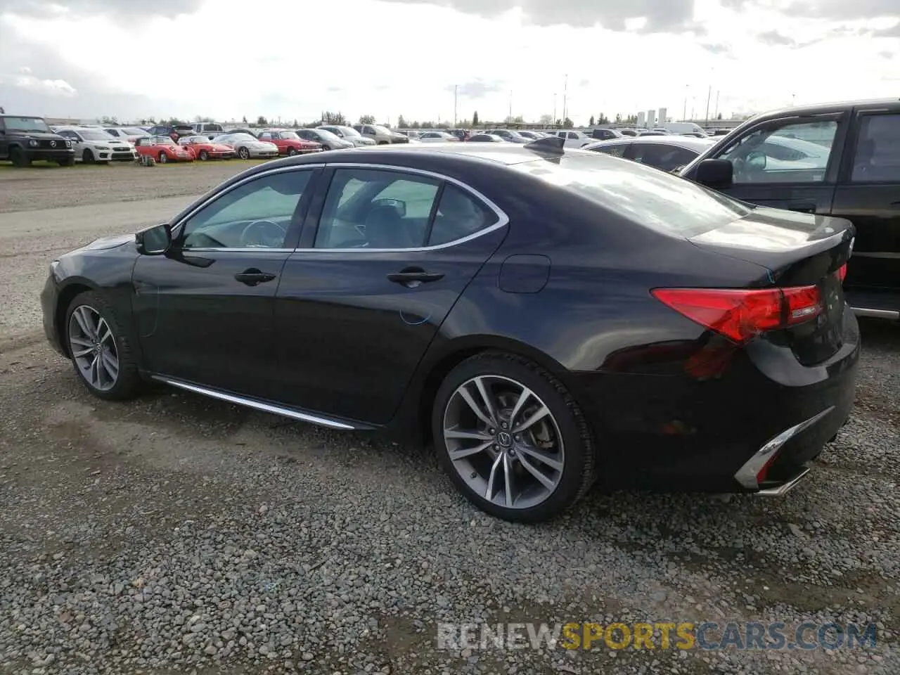 2 Photograph of a damaged car 19UUB2F43KA010456 ACURA TLX 2019