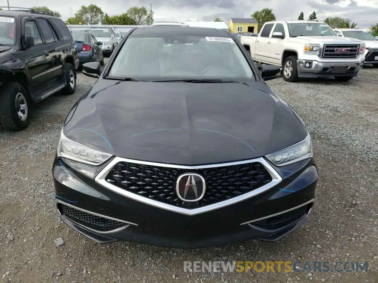 5 Photograph of a damaged car 19UUB2F43KA010456 ACURA TLX 2019