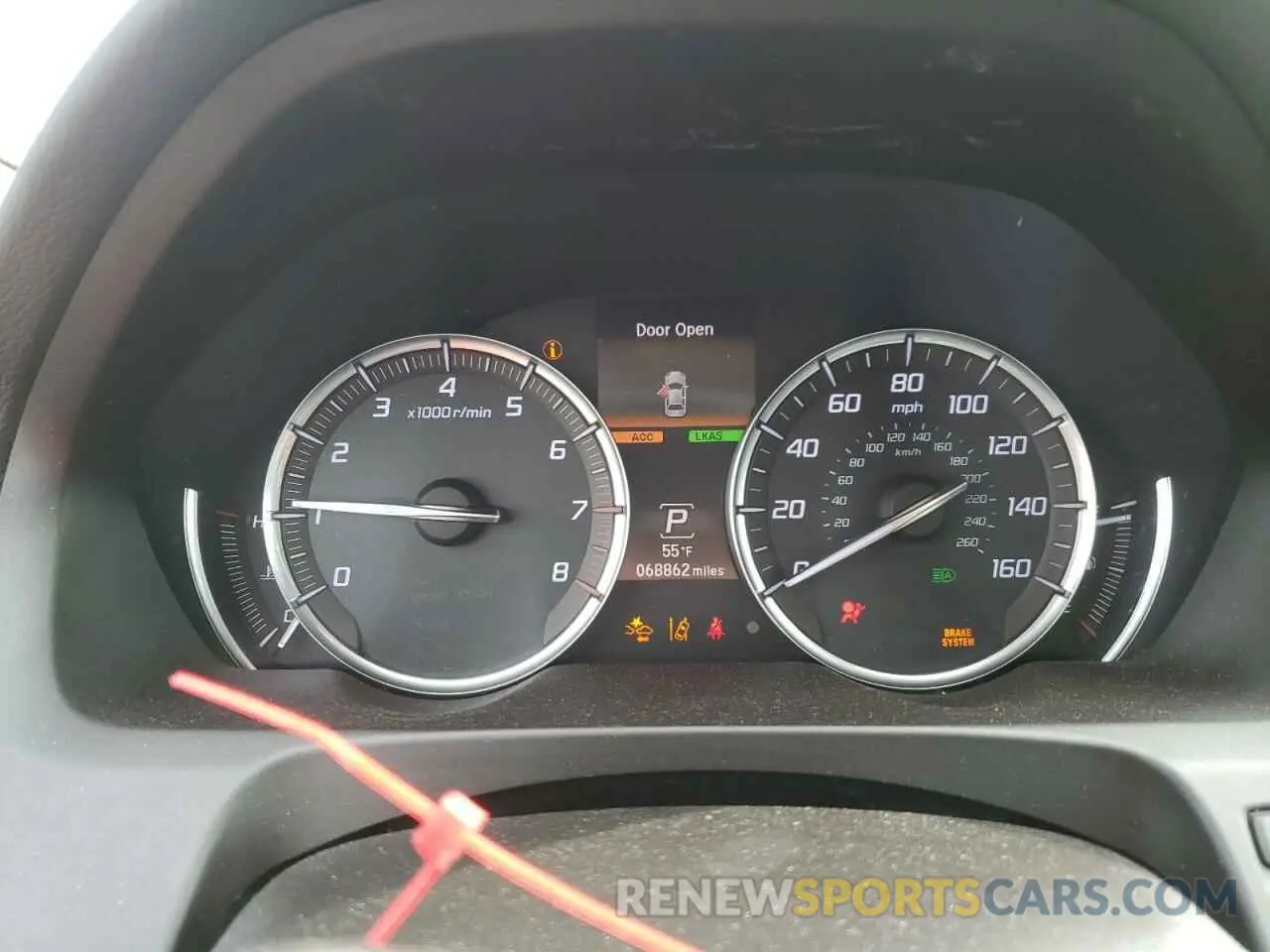 9 Photograph of a damaged car 19UUB2F43KA010456 ACURA TLX 2019