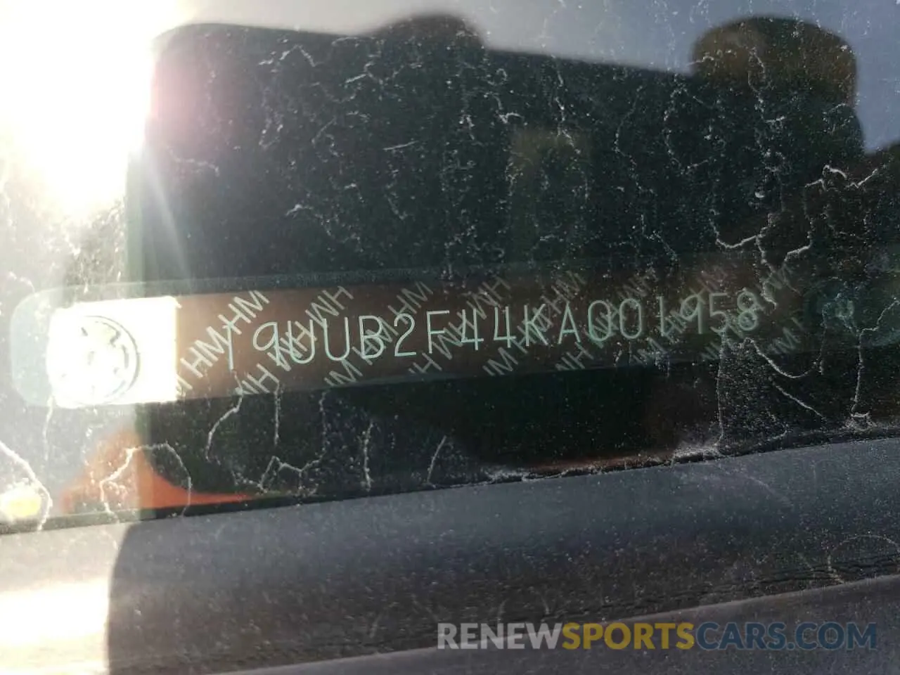 12 Photograph of a damaged car 19UUB2F44KA001958 ACURA TLX 2019