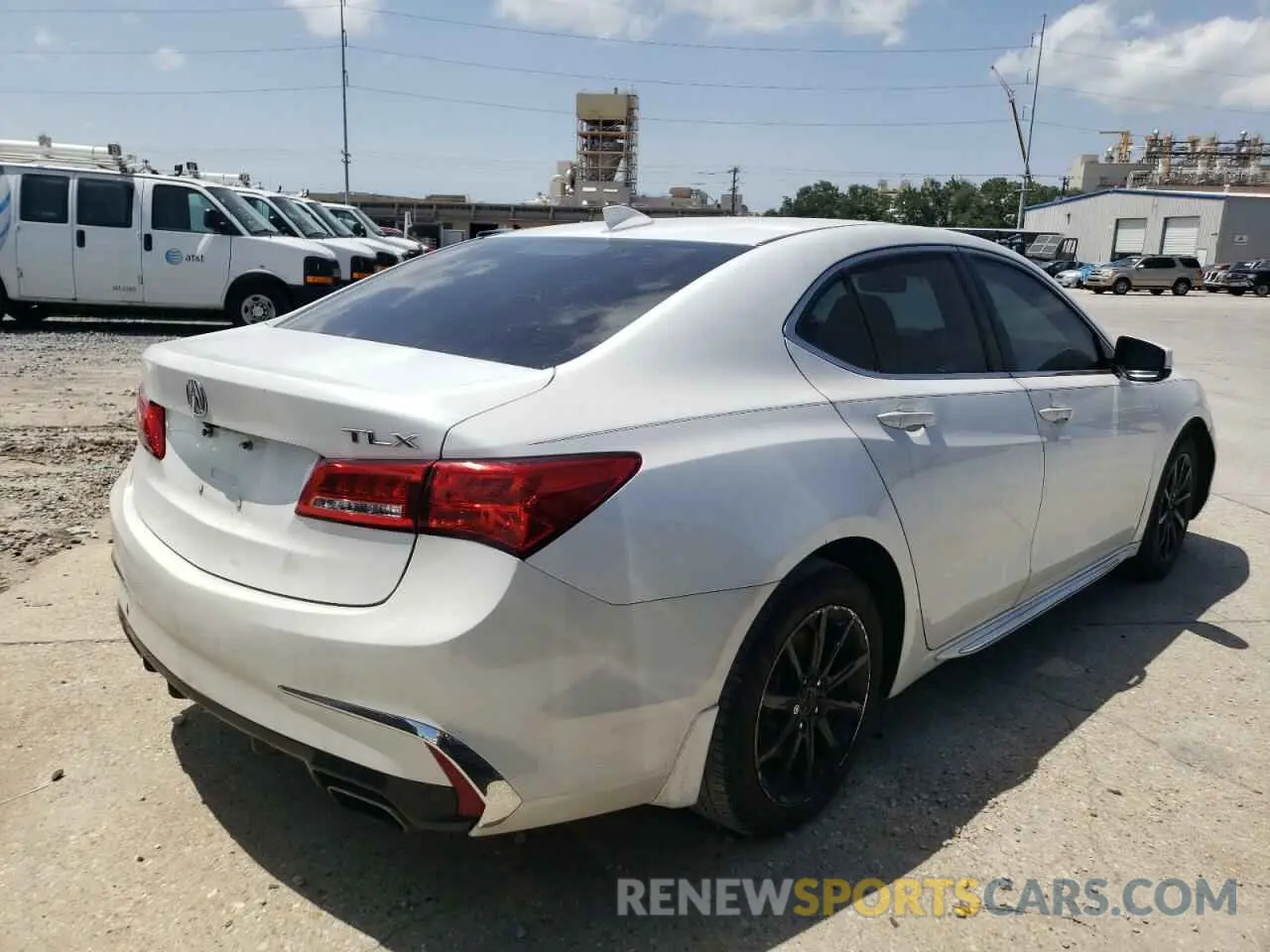 3 Photograph of a damaged car 19UUB2F44KA001958 ACURA TLX 2019