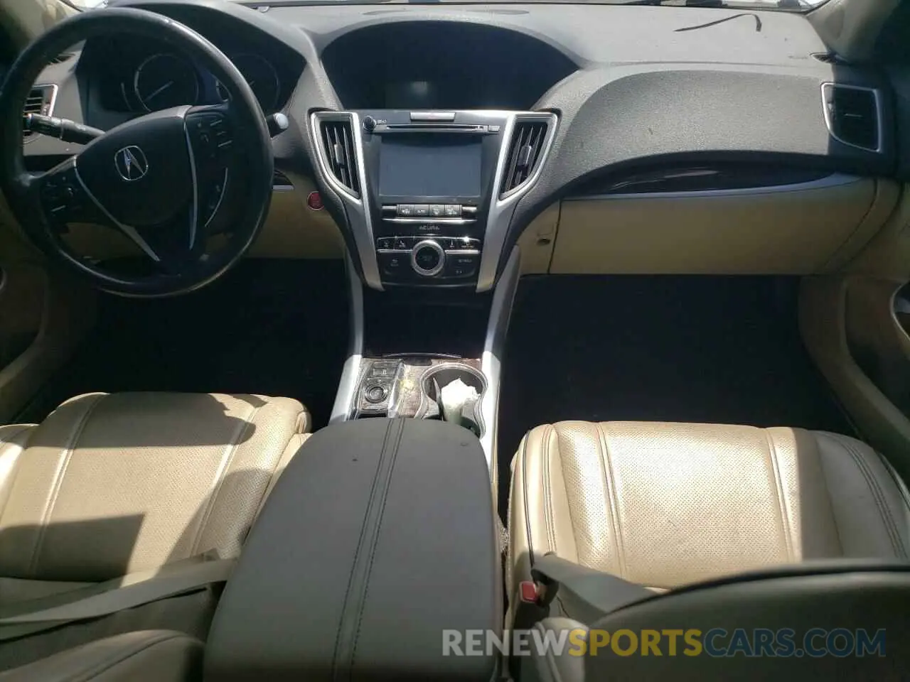 8 Photograph of a damaged car 19UUB2F44KA001958 ACURA TLX 2019