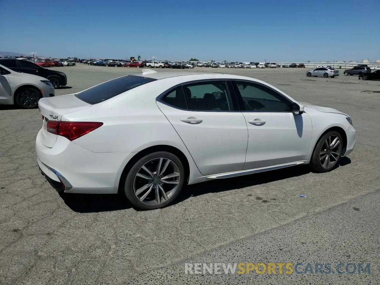 3 Photograph of a damaged car 19UUB2F46KA008345 ACURA TLX 2019