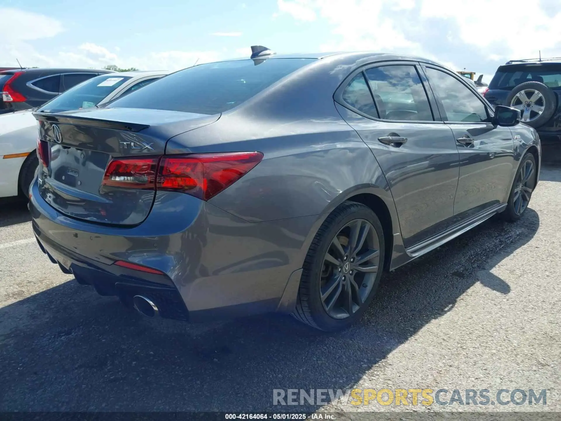 4 Photograph of a damaged car 19UUB2F61KA000932 ACURA TLX 2019