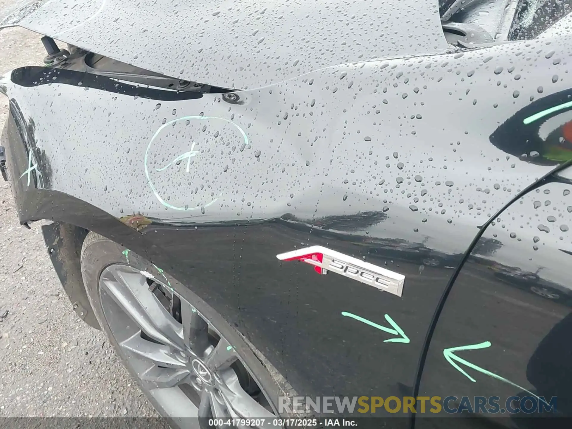 22 Photograph of a damaged car 19UUB2F61KA005581 ACURA TLX 2019