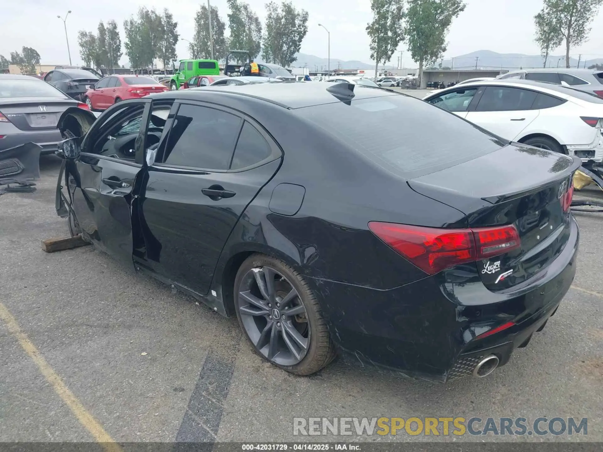 3 Photograph of a damaged car 19UUB2F63KA002536 ACURA TLX 2019