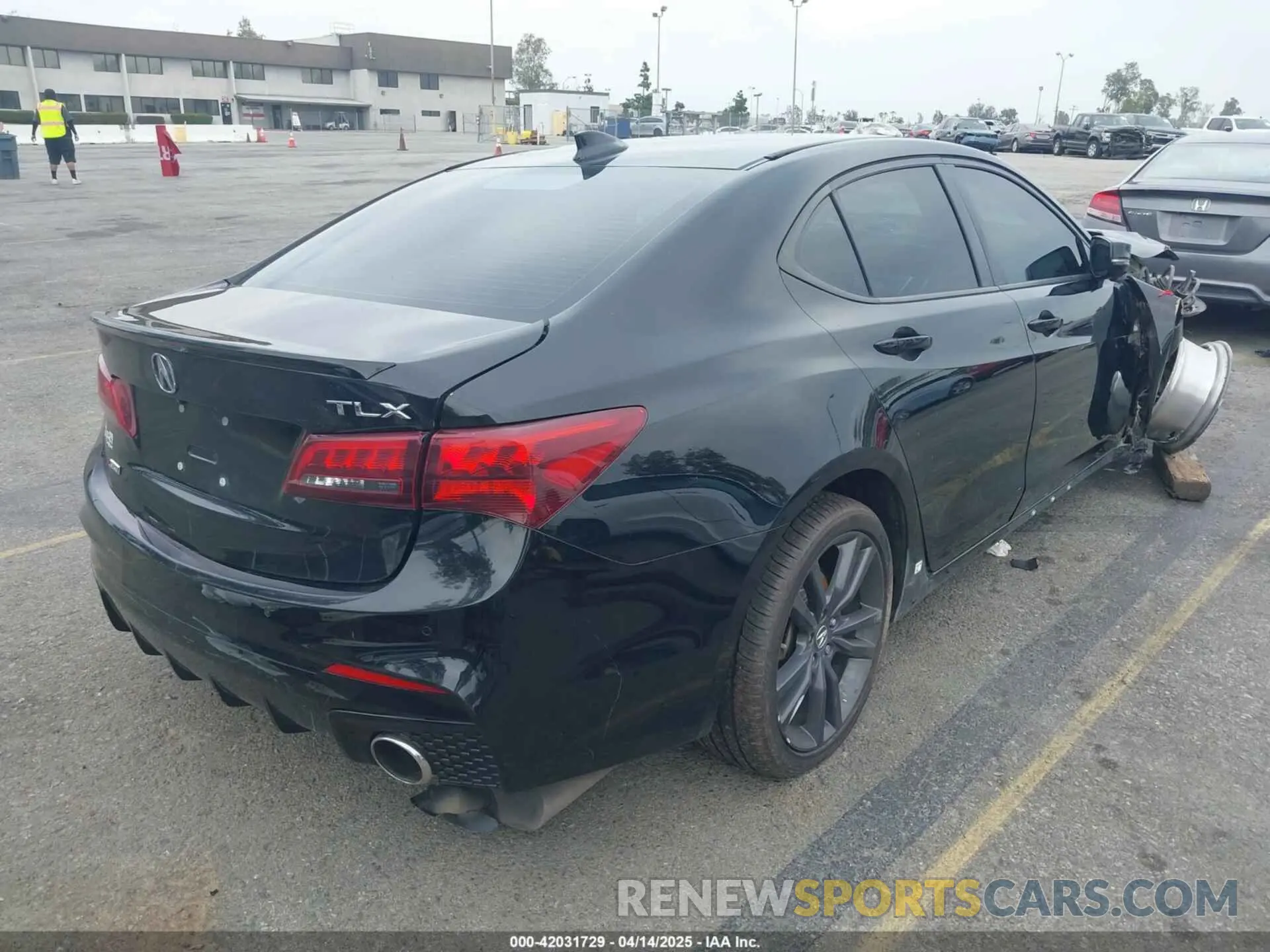 4 Photograph of a damaged car 19UUB2F63KA002536 ACURA TLX 2019