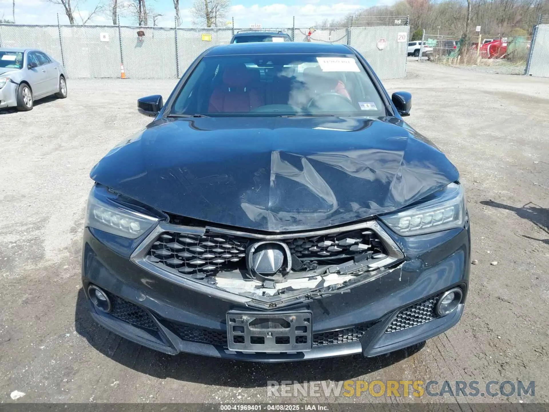 12 Photograph of a damaged car 19UUB2F66KA004345 ACURA TLX 2019